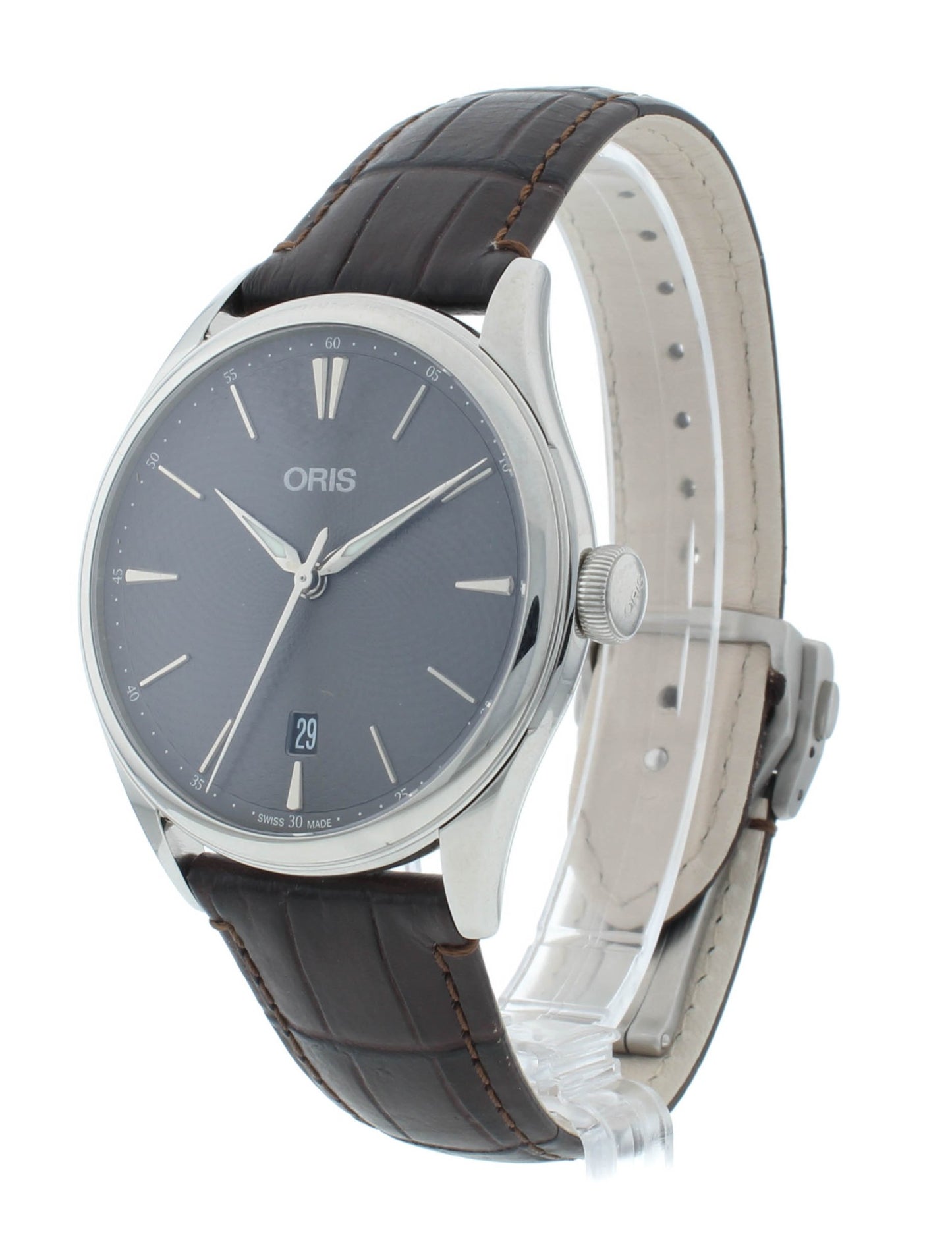 Oris Artelier Date 40mm Auto Black Dial Men's Watch 01 733 7721 4053-07 5 2165FC