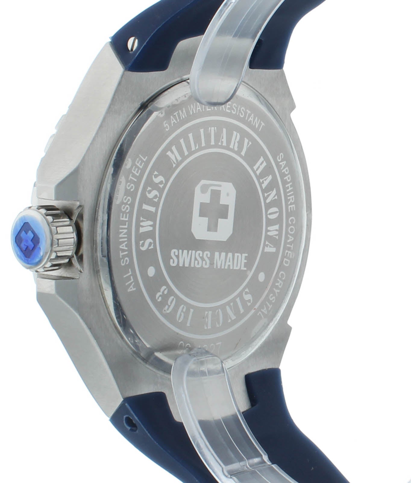 Swiss Military Hanowa Seaman Blue Dial 45mm Quartz Men's Watch 6-4327.04.003