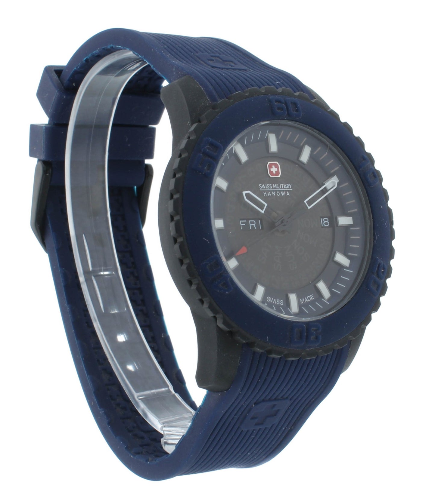 Swiss Military Hanowa Twilight Black Dial 47mm Quartz Men's Watch 6-4281.27.003