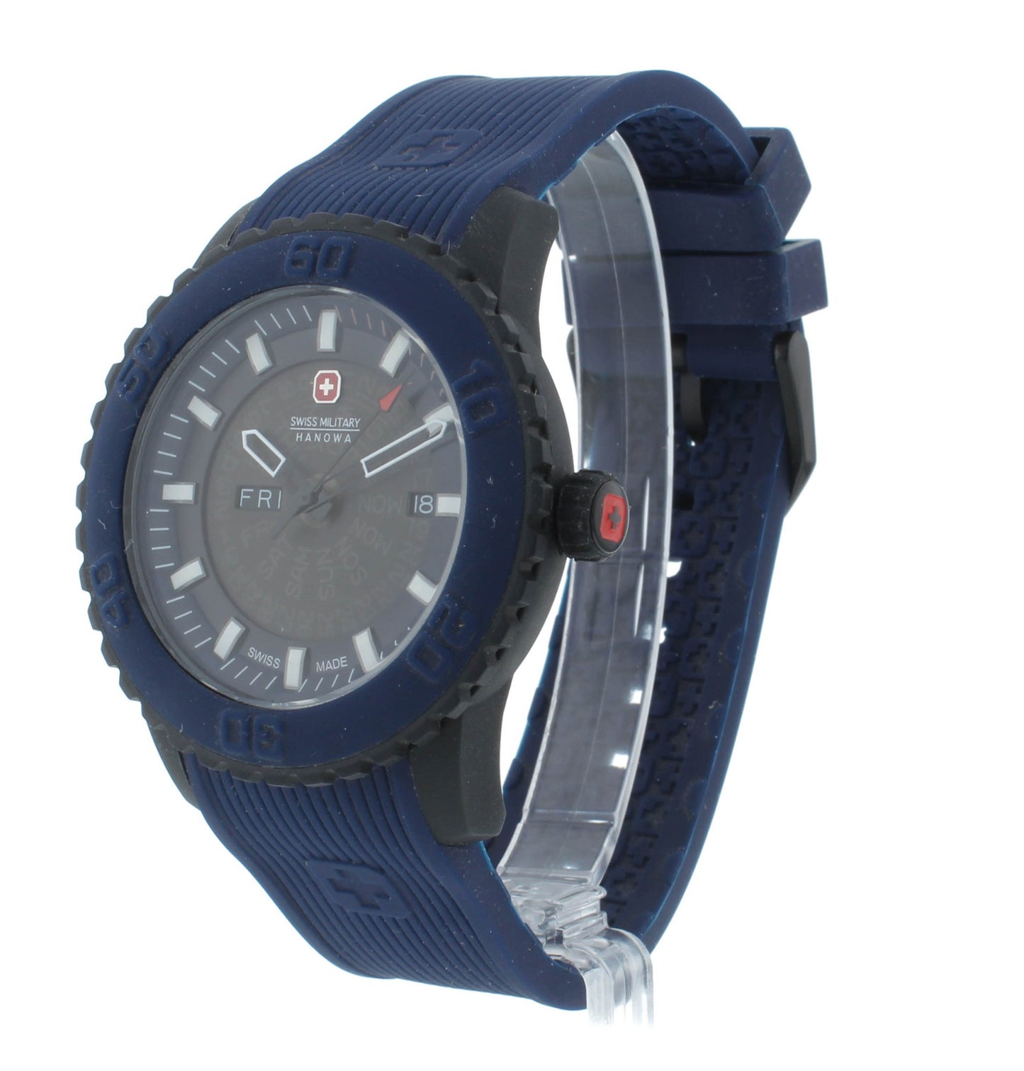 Swiss Military Hanowa Twilight Black Dial 47mm Quartz Men's Watch 6-4281.27.003