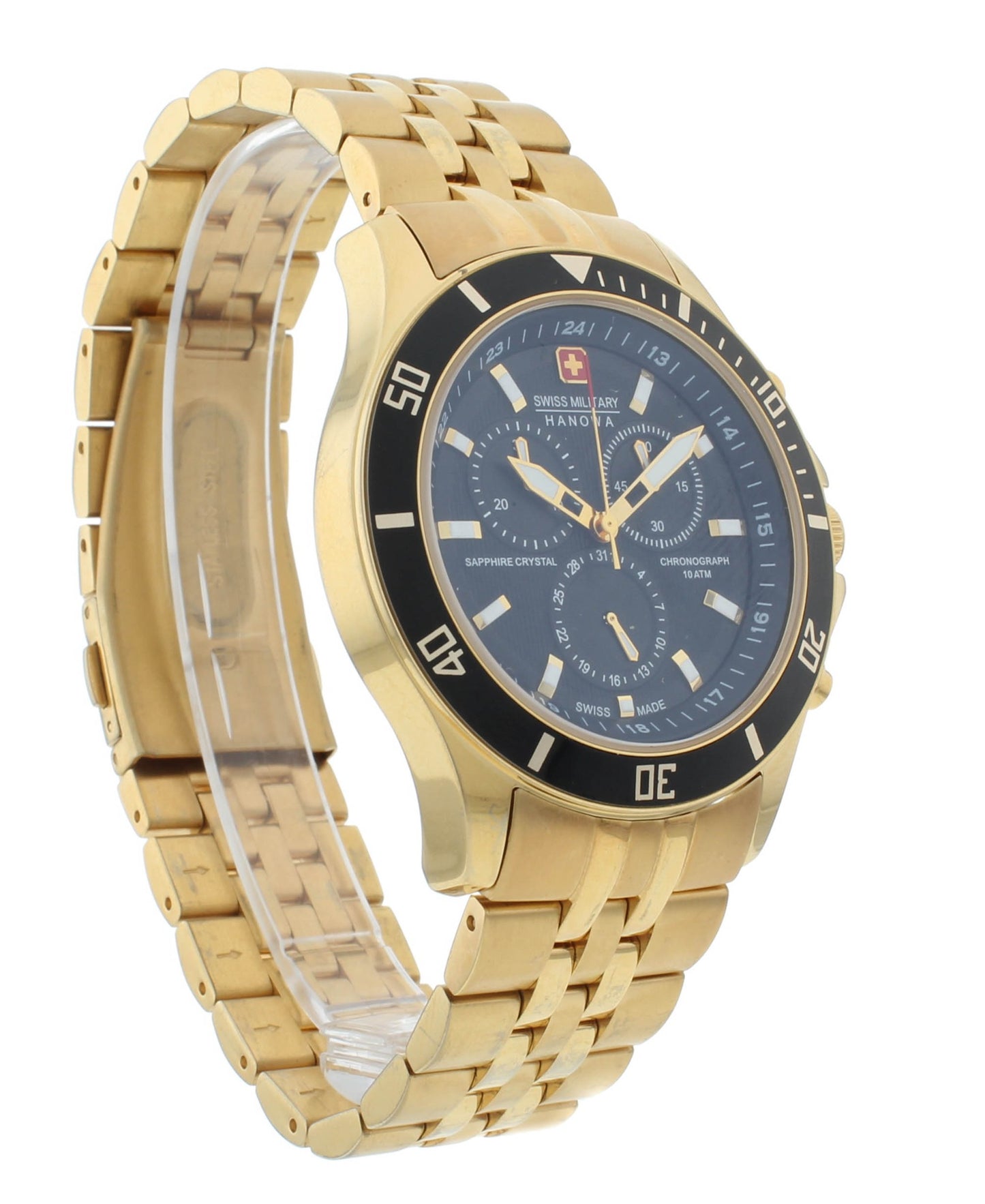 Swiss Military Hanowa Flagship Chrono 42mm Quartz Men's Watch 6-5183.7.02.007