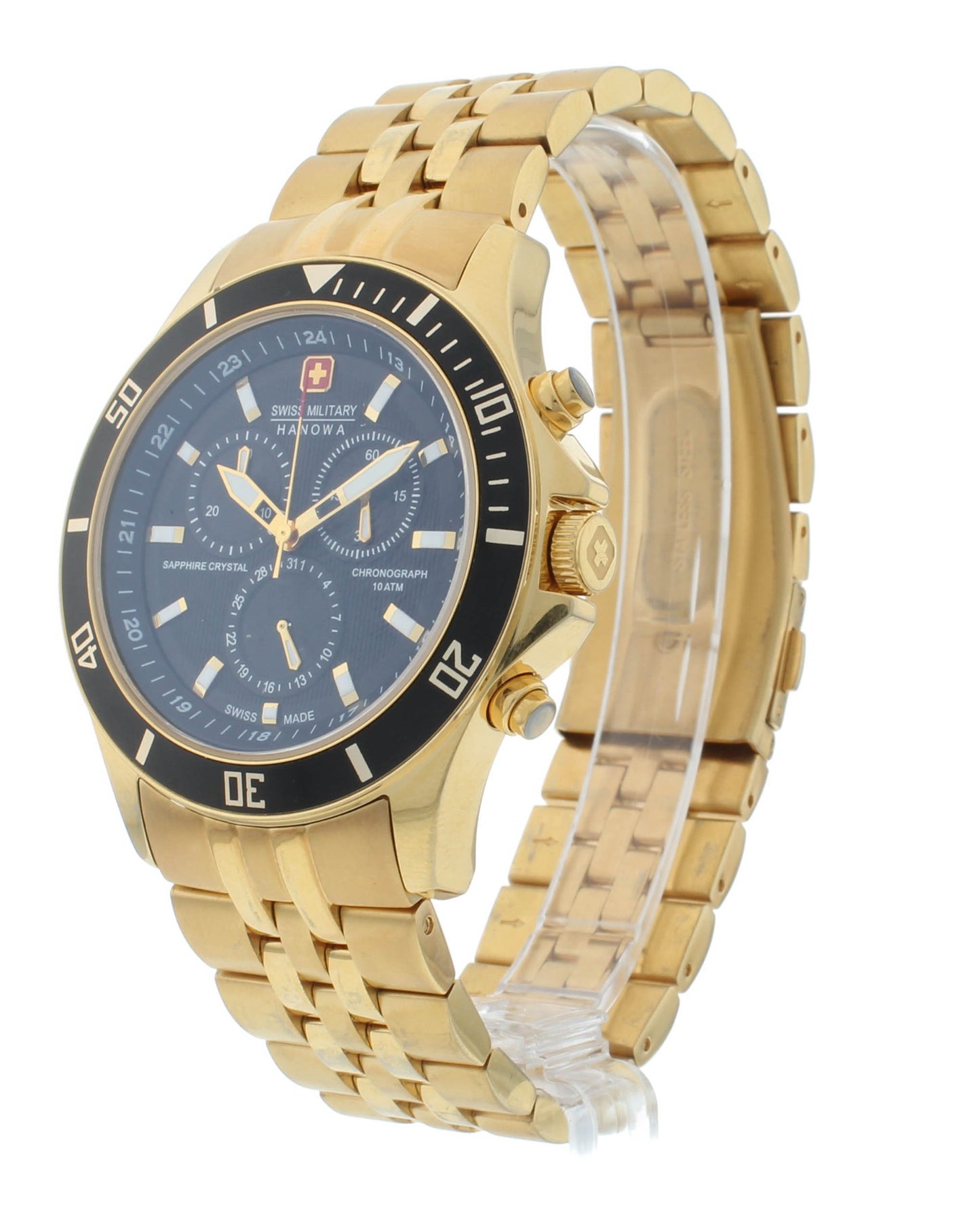 Swiss Military Hanowa Flagship Chrono 42mm Quartz Men's Watch 6-5183.7.02.007