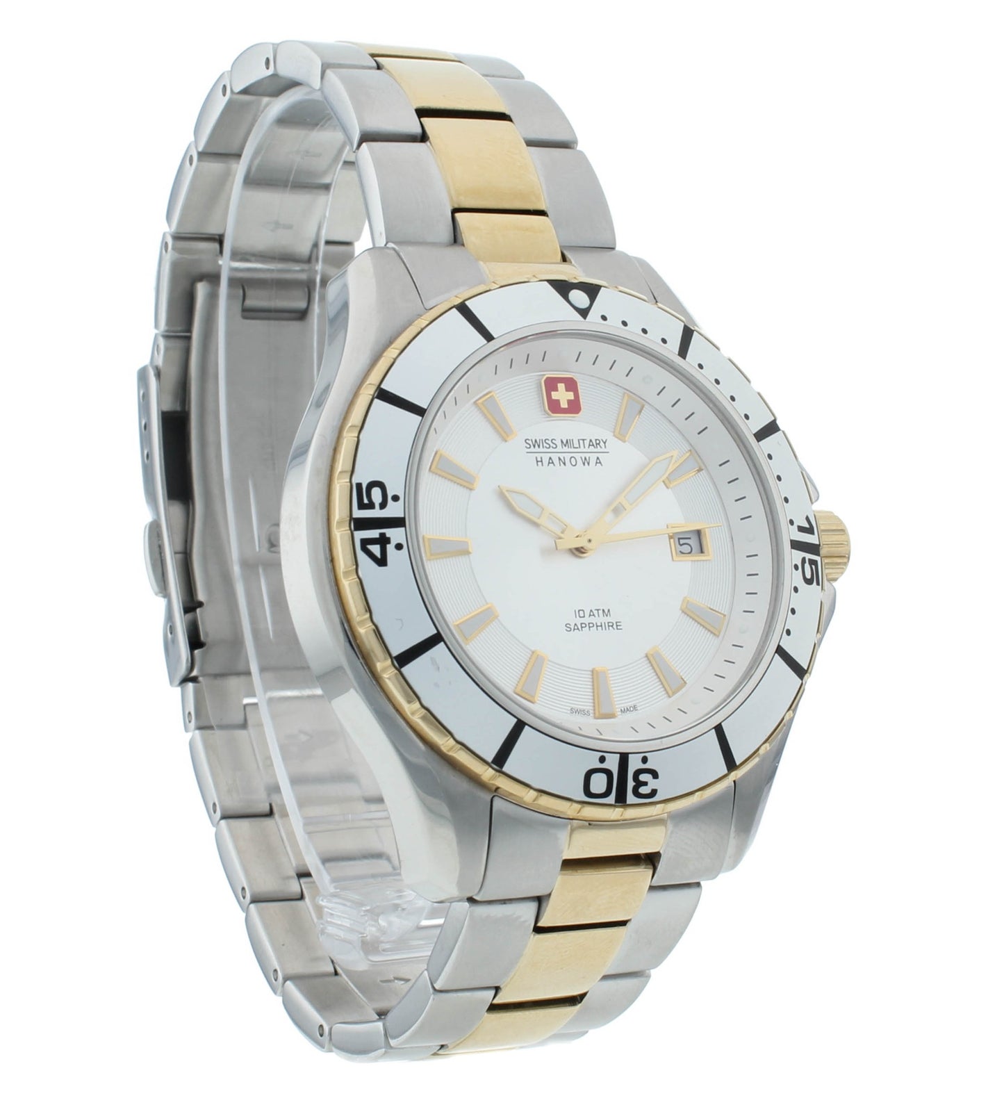 Swiss Military Hanowa Navy Nautila 44mm Quartz Men's Watch 6-5296.55.001