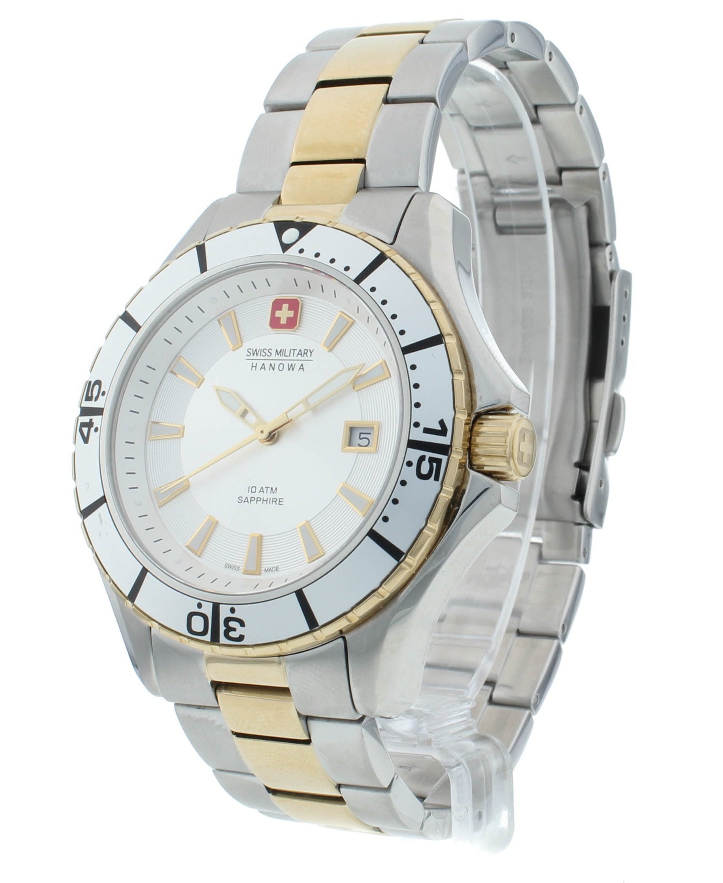 Swiss Military Hanowa Navy Nautila 44mm Quartz Men's Watch 6-5296.55.001