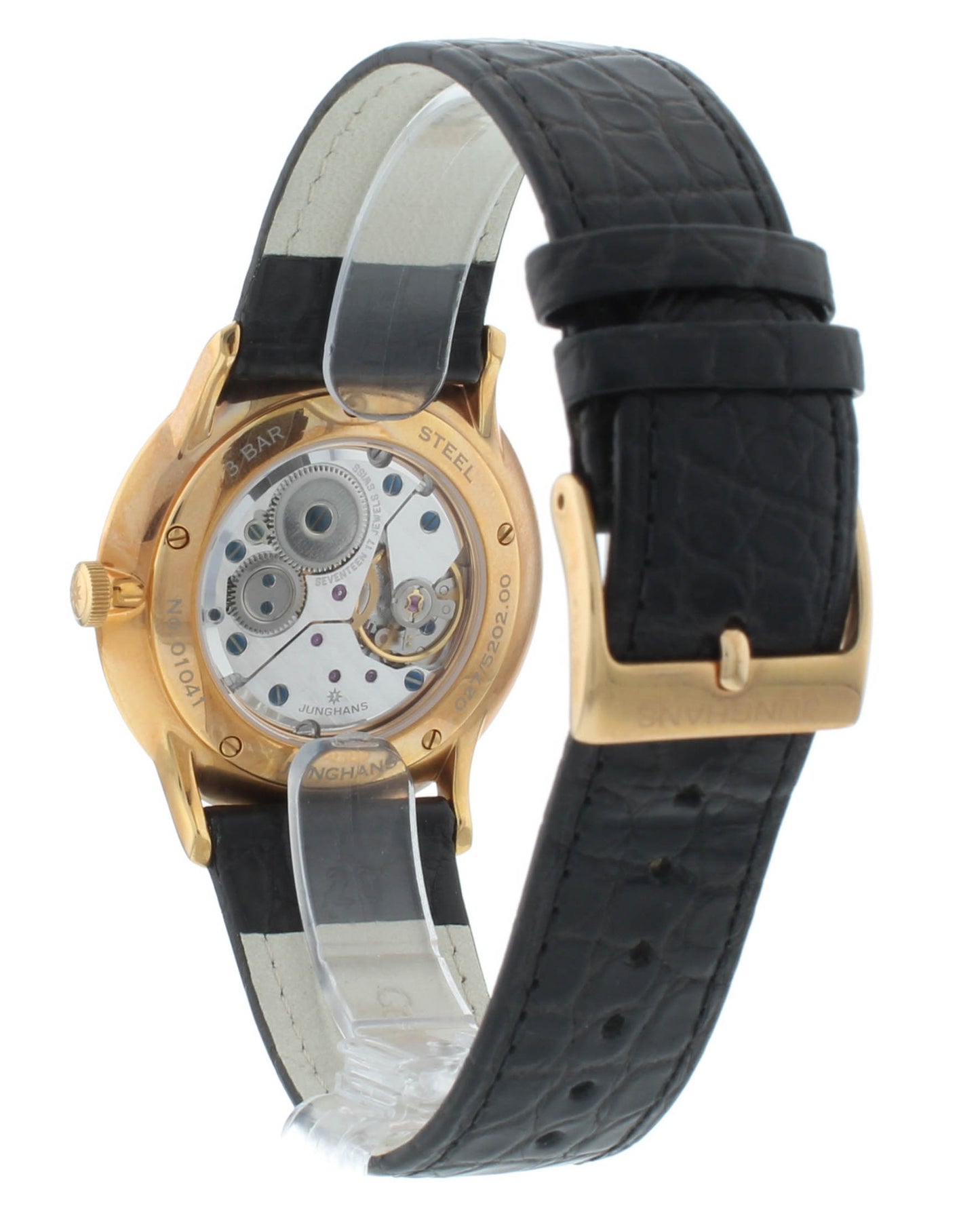 Junghans Meister 37mm Manual Hand Wind Silver Dial Men's Watch 027/5202.00