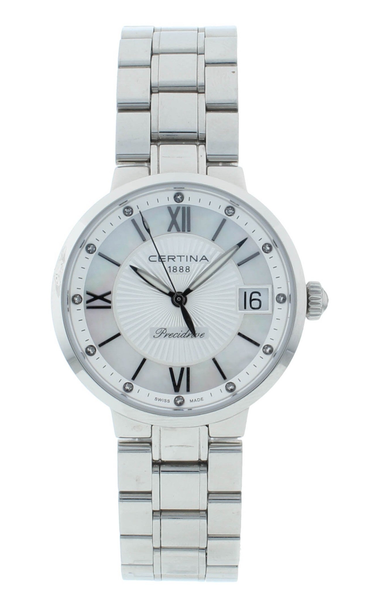 Certina DS Stella 31mm White MOP Dial Quartz Ladies Watch C031.210.11.116.00