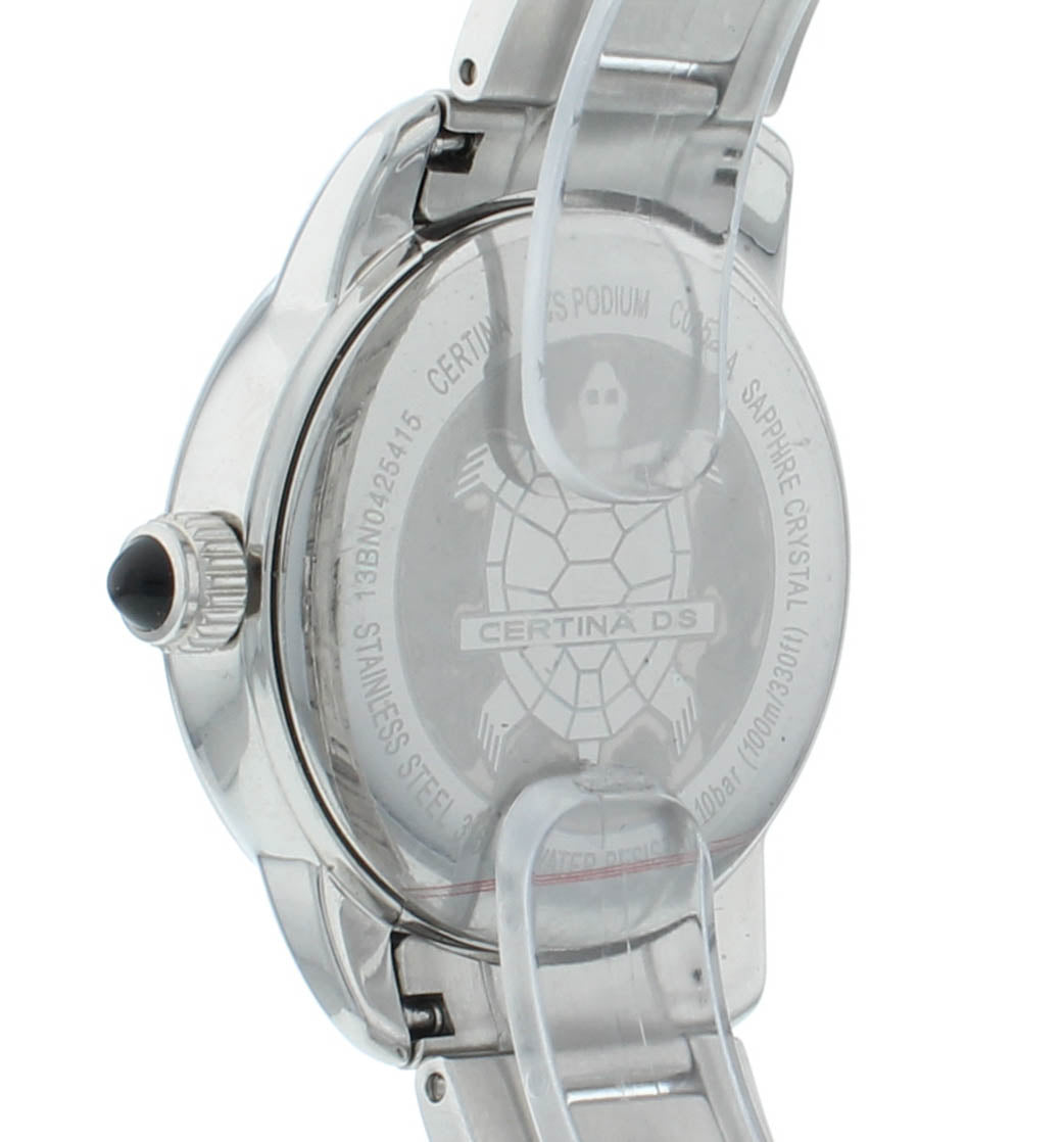 Certina DS Podium 32.5mm White MOP Dial Quartz Ladies Watch C025.210.11.118.00