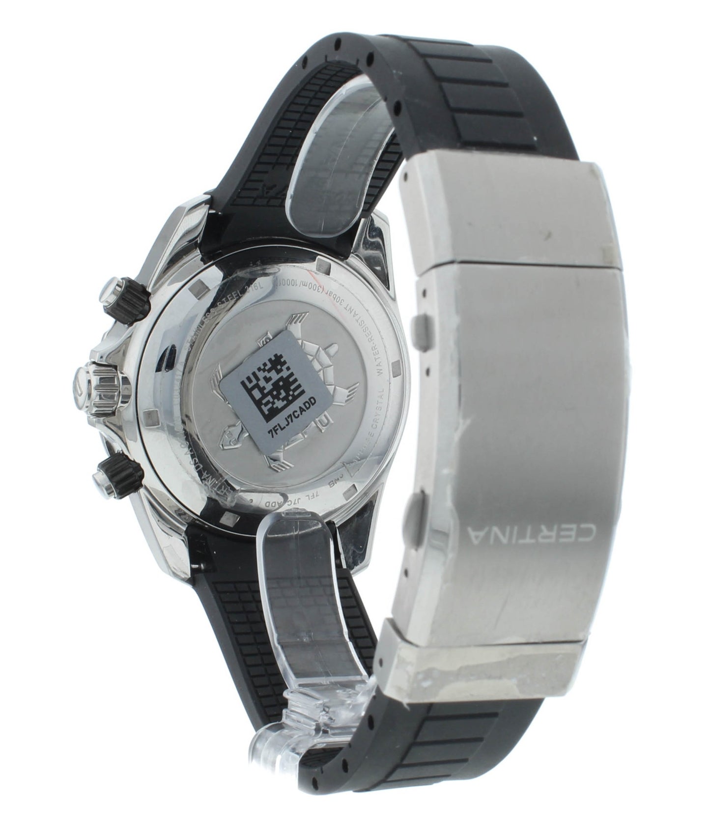 Certina DS Action Chronograph Black Dial 43mm Men's Watch C032.417.17.051.00