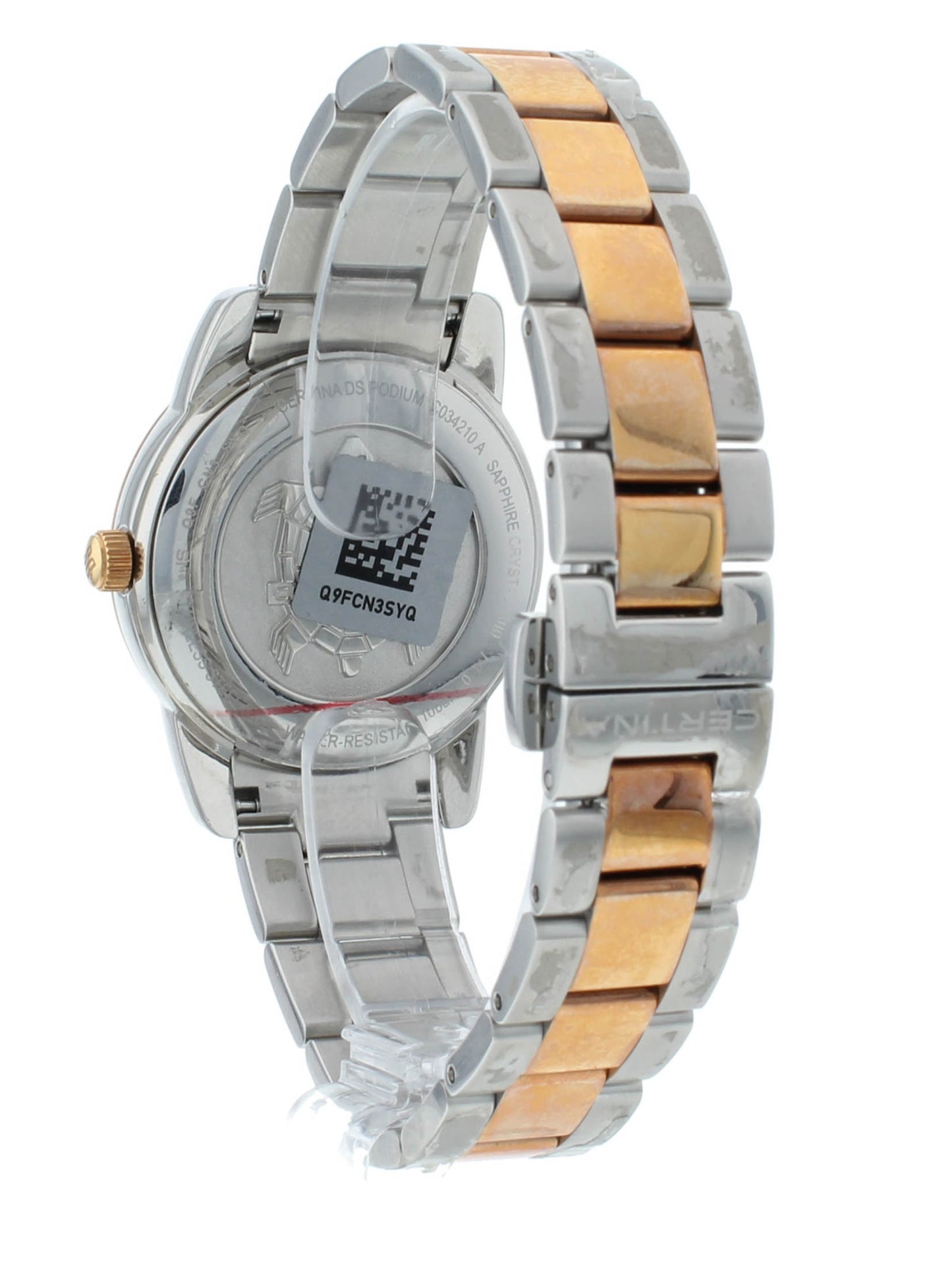 Certina DS Podium 33mm Two-Tone Quartz Gray Dial Ladies Watch C034.210.22.087.00