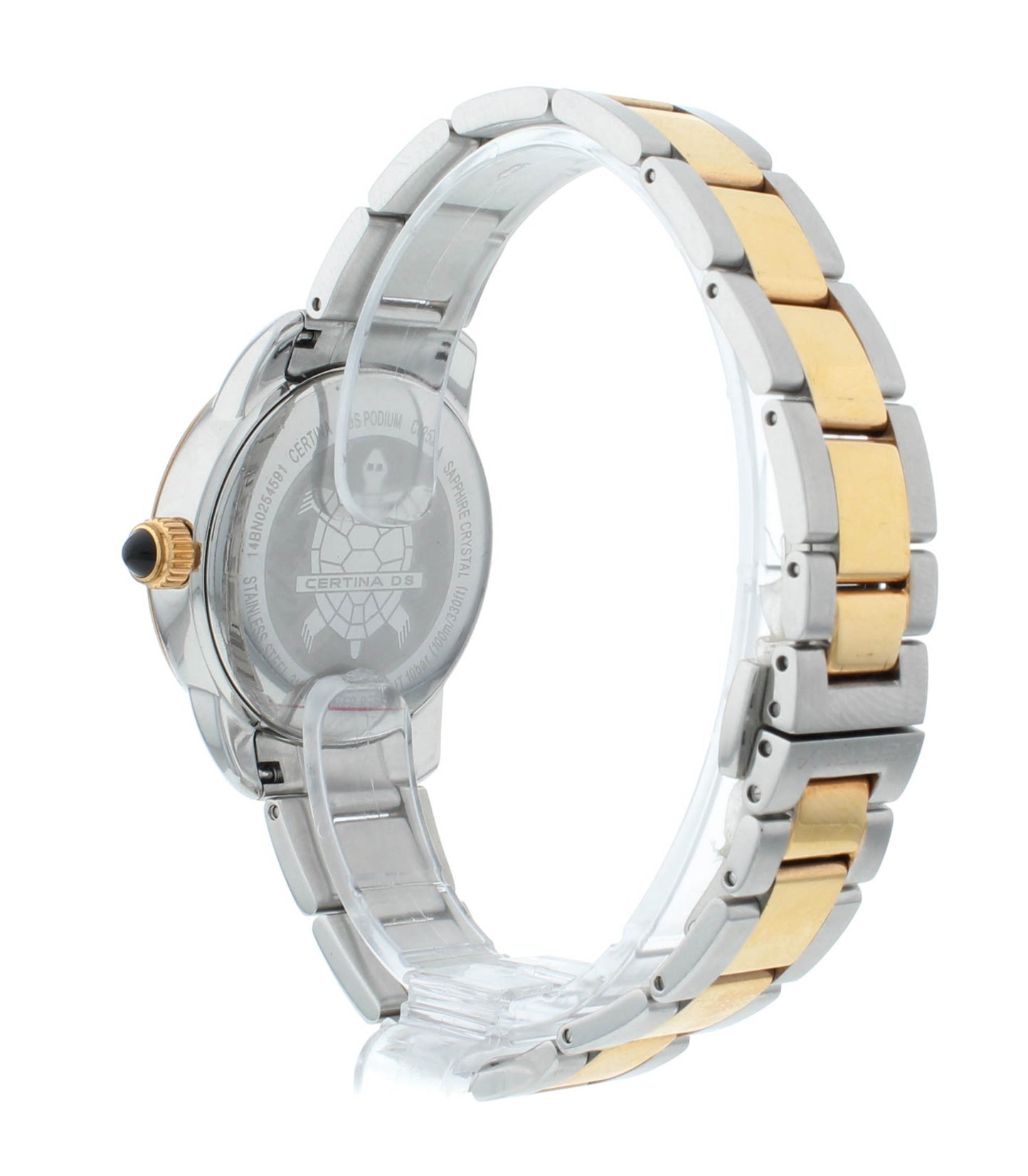 Certina DS Podium 32.5mm White MOP Dial Quartz Ladies Watch C025.210.22.118.00