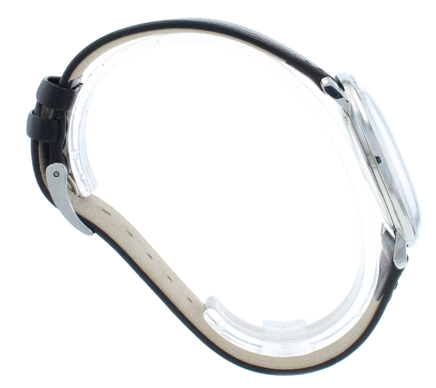 Junghans Max Bill Quartz 38mm Black Dial & Strap Men's Watch 041.4465