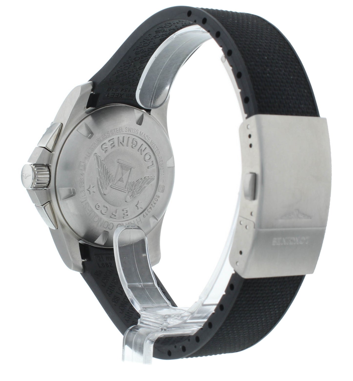 Longines HydroConquest 41mm Chrono Auto Black Dial Men's Watch L3.783.4.56.9