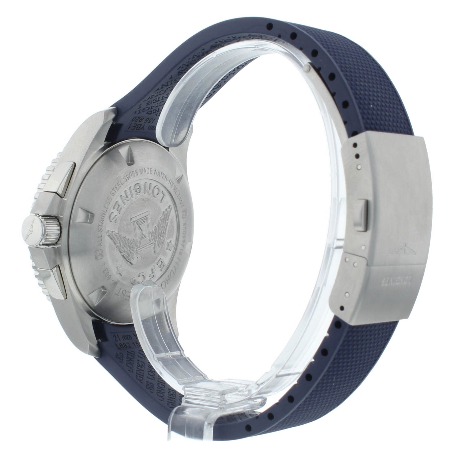 Longines HydroConquest 43mm Chrono Automatic Blue Dial Men's Watch L3.883.4.96.9