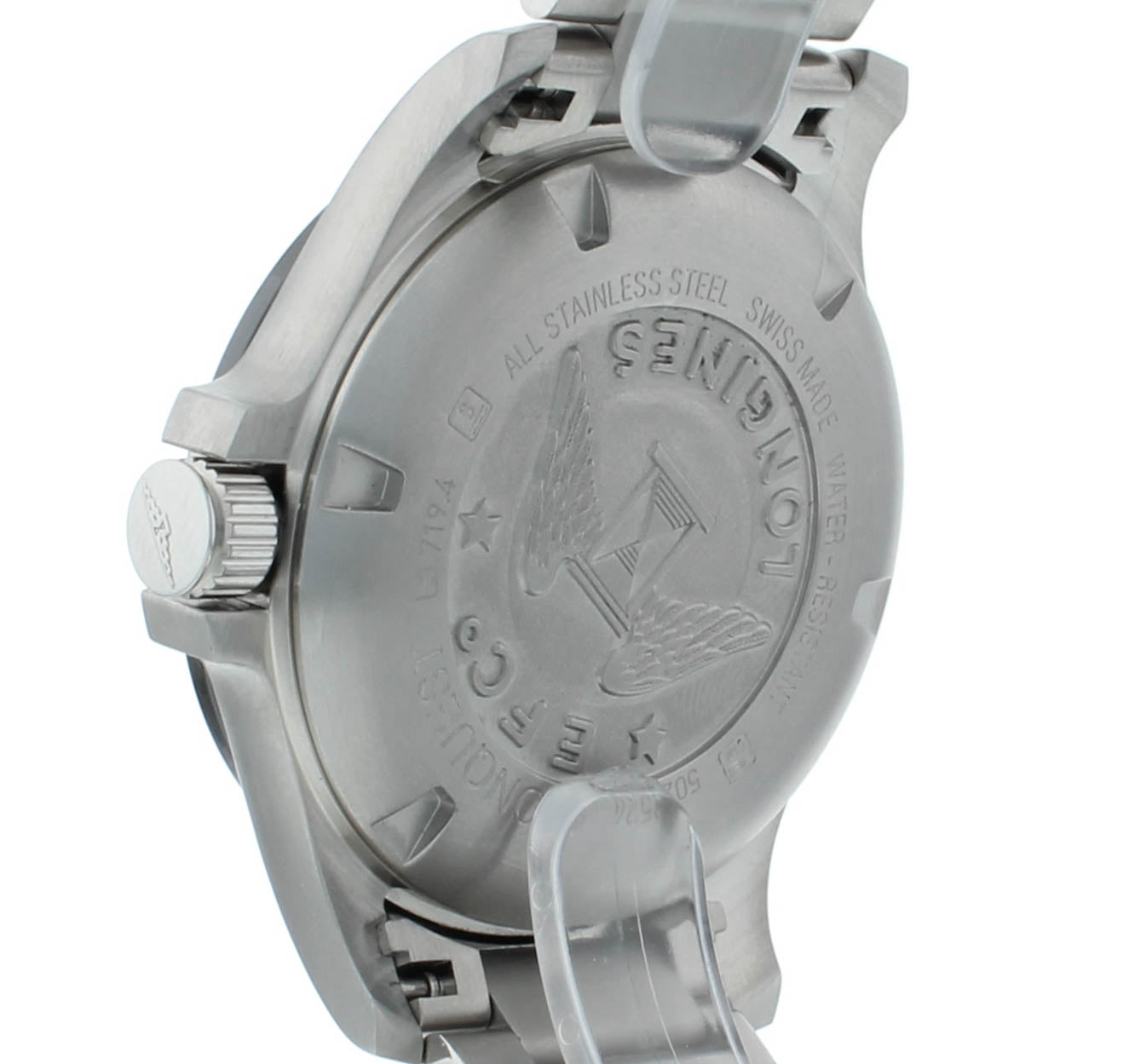Longines Conquest V.H.P. 41mm Silver Dial Quartz Men's Watch L3.719.4.76.6