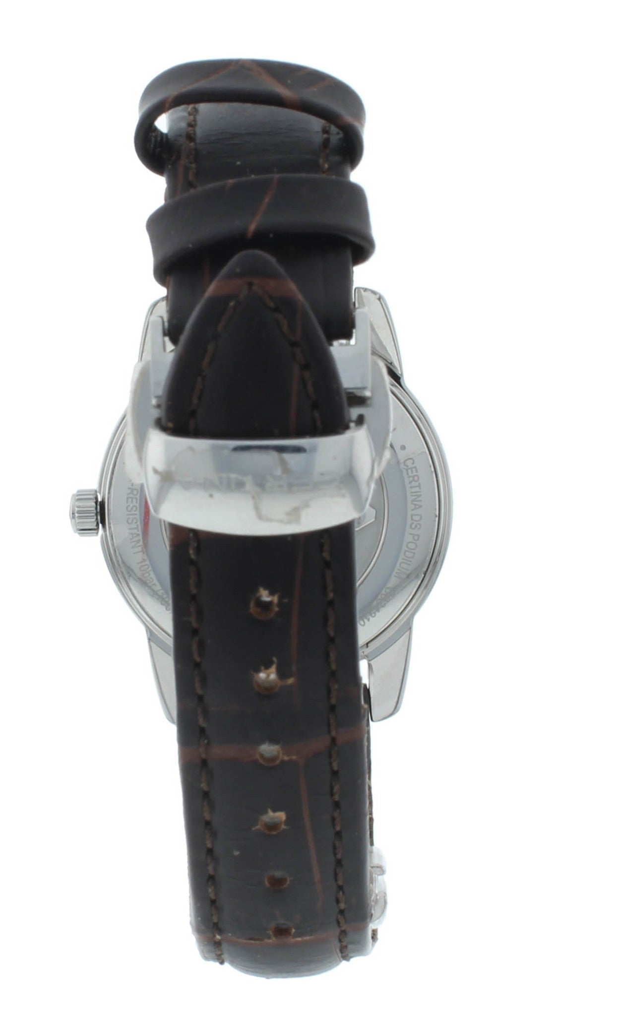 Certina DS Podium 32mm Quartz Brown Dial Ladies Watch C034.210.16.297.00
