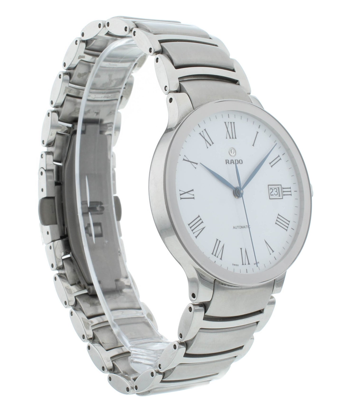 Rado Centrix Automatic White Dial Stainless Steel 38mm Men's Watch R30939013