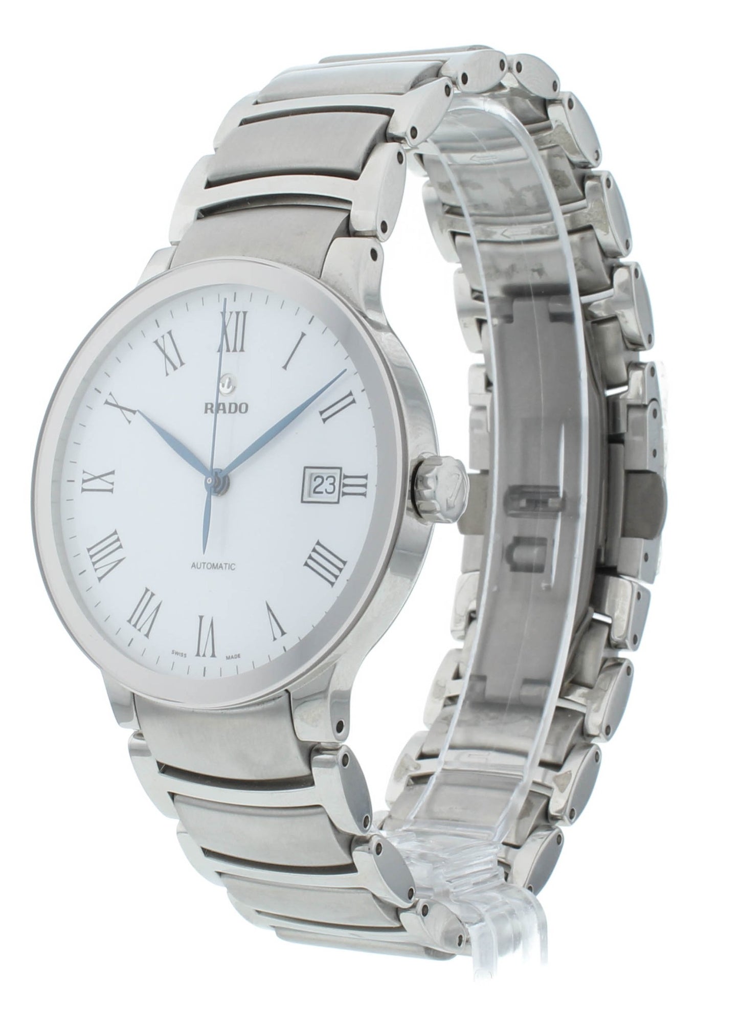 Rado Centrix Automatic White Dial Stainless Steel 38mm Men's Watch R30939013