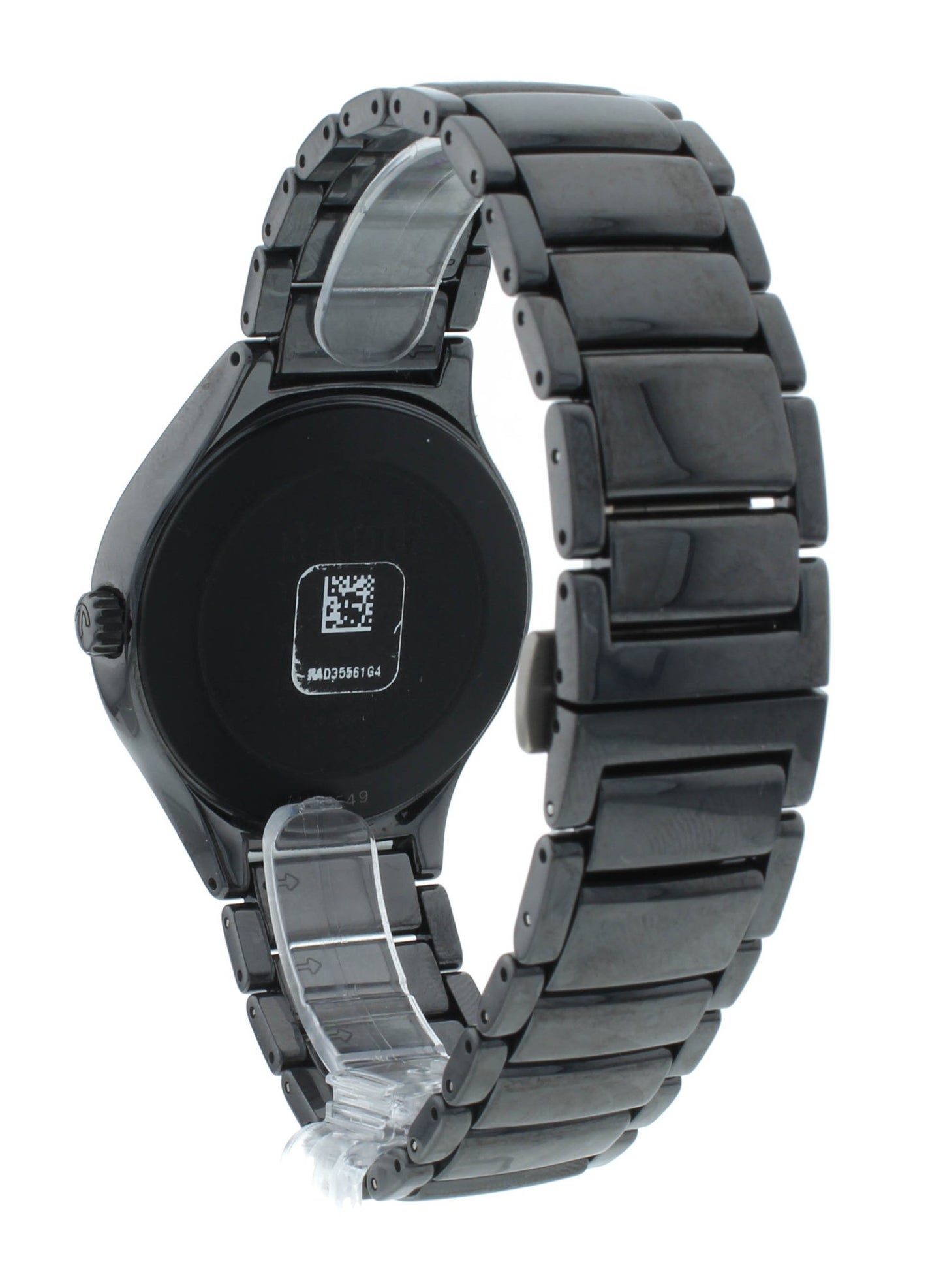 Rado True 40mm Automatic Black MOP Diamond Dial Ceramic Men's Watch R27056872