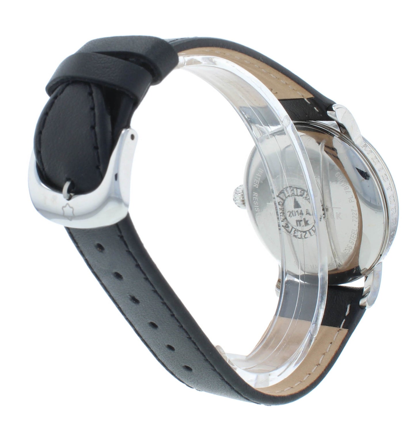 Montblanc Star White MOP Dial Diamond 36mm Automatic Ladies Watch 107118