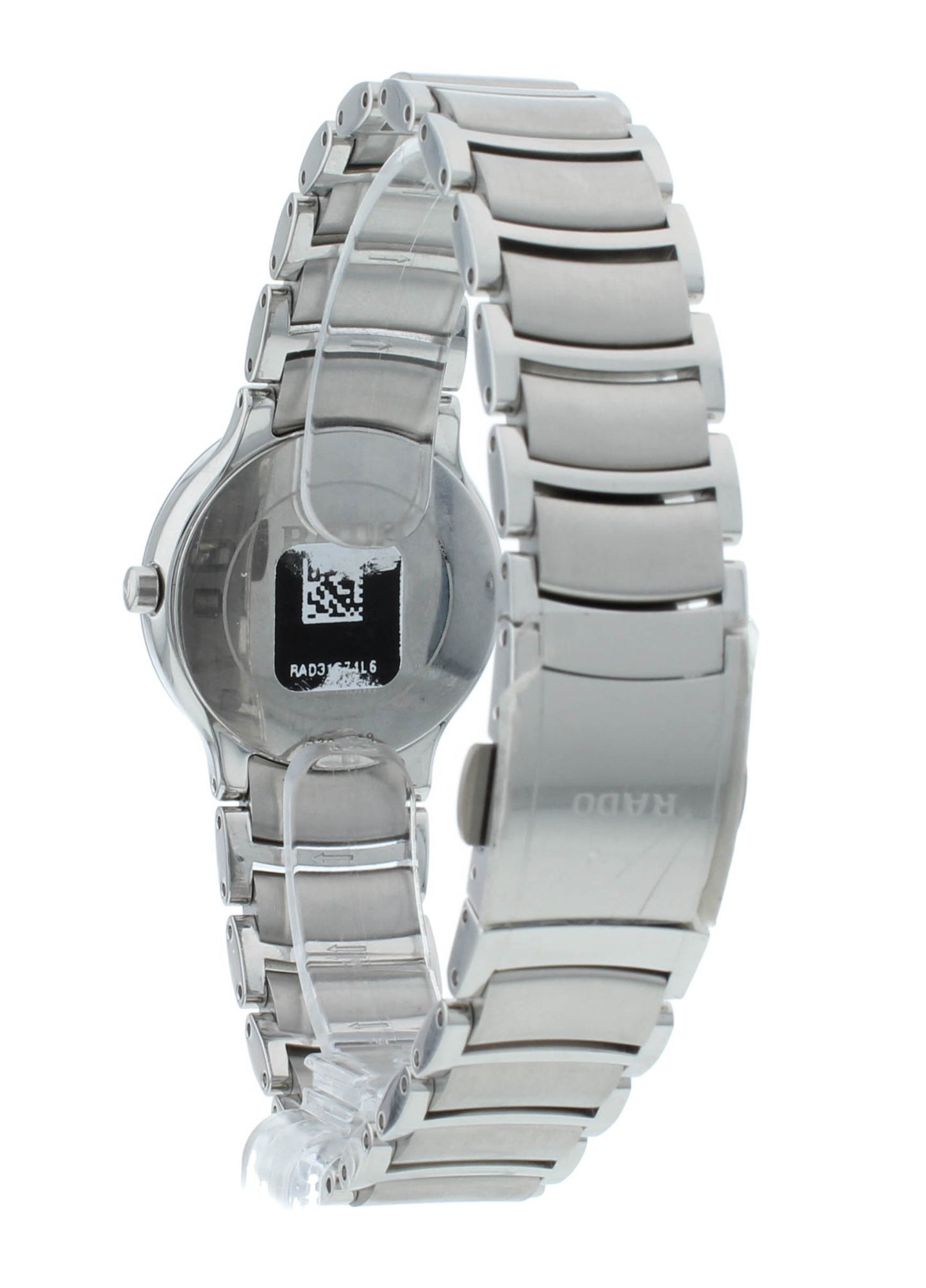 Rado Centrix Quartz 28mm Black Diamond Dial Ladies Watch R30928713