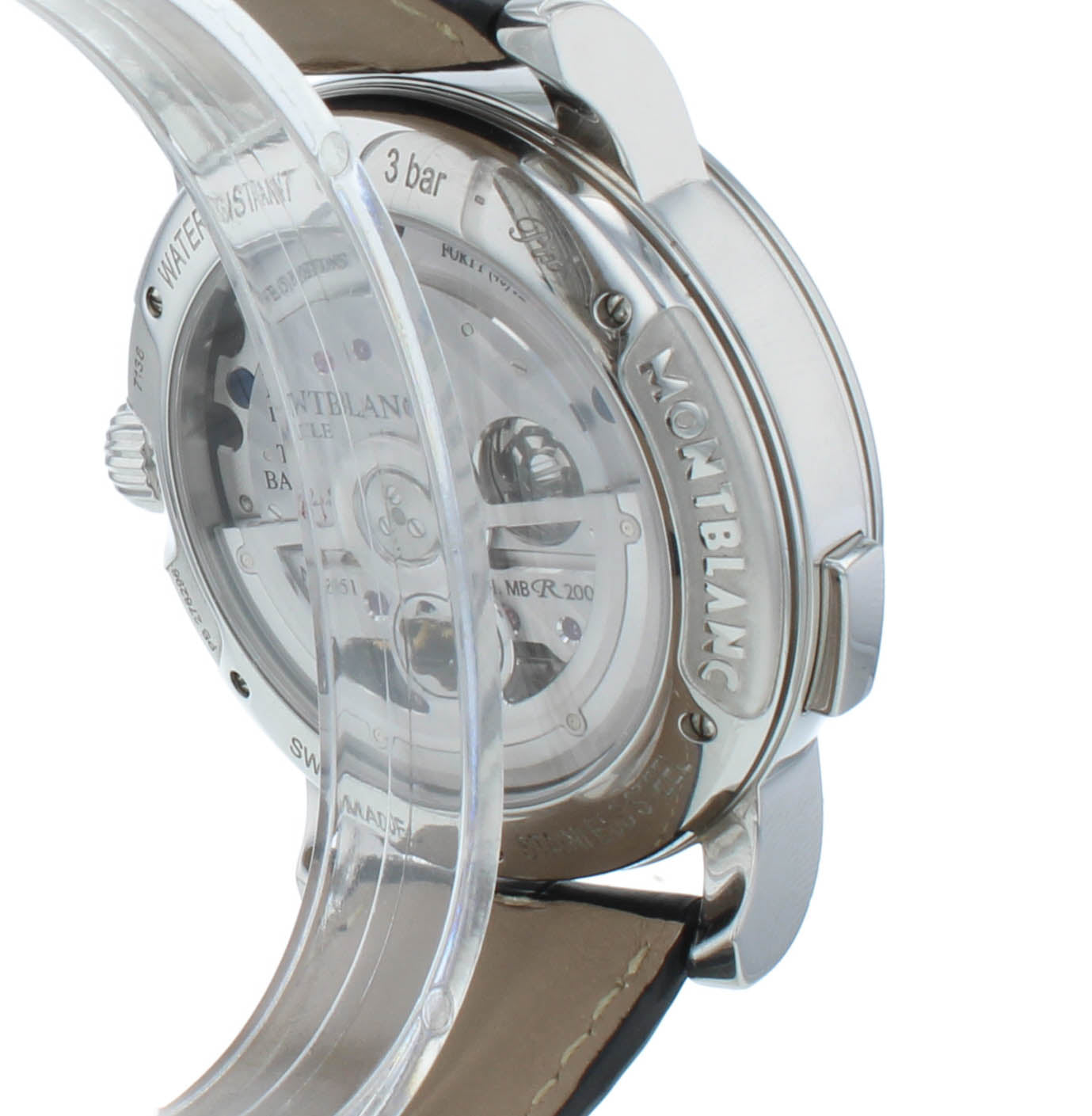 Montblanc Nicolas Rieussec 43mm Chronograph GMT Automatic Men's Watch 7138