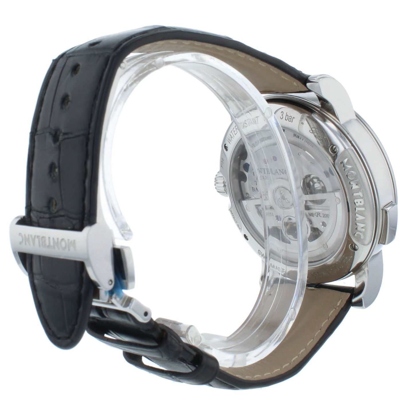 Montblanc Nicolas Rieussec 43mm Chronograph GMT Automatic Men's Watch 7138