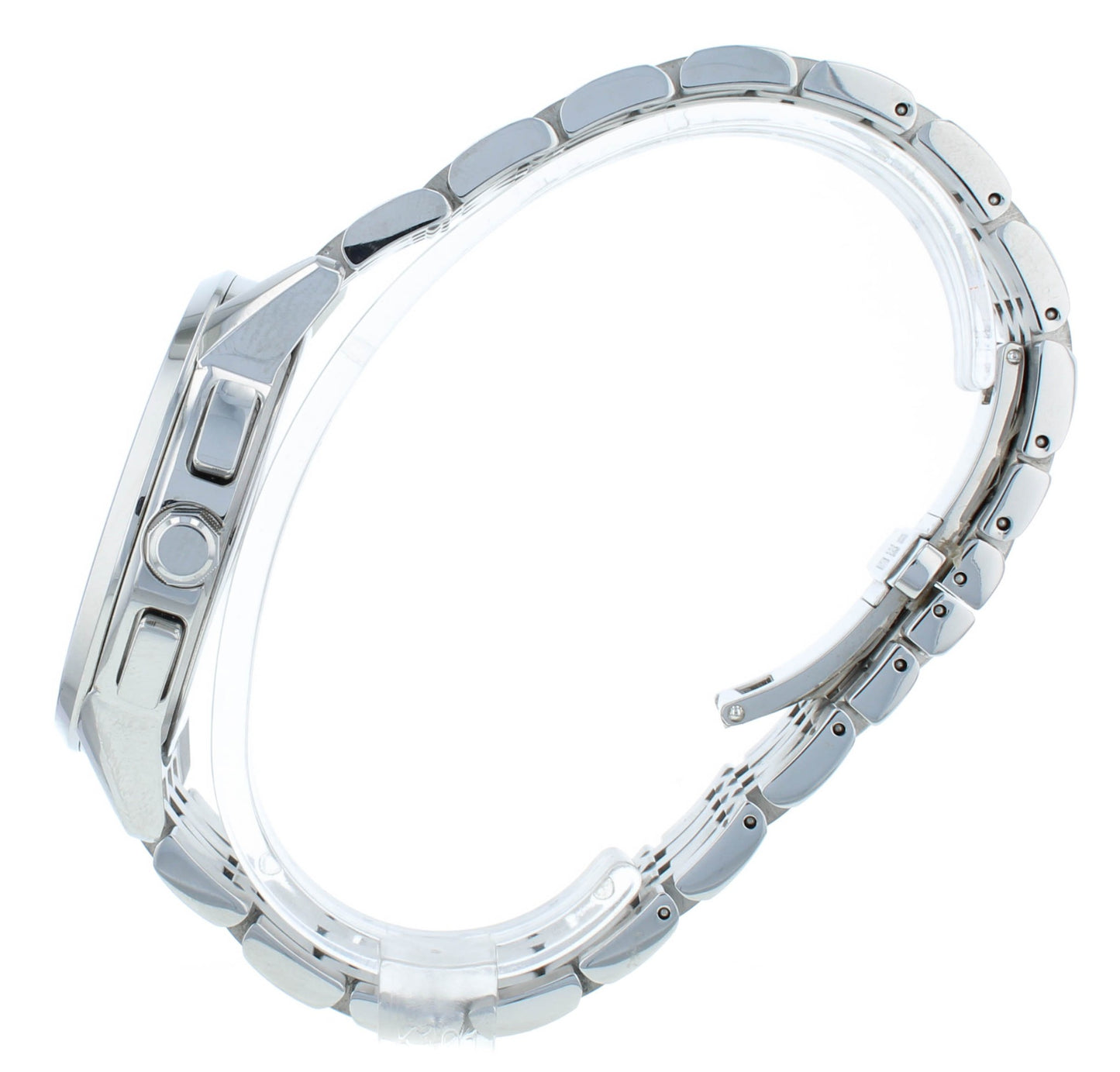 Pre-Owned Citizen Eco Drive 43mm Chrono Quartz Black Dial Men's Watch AT8110-53E