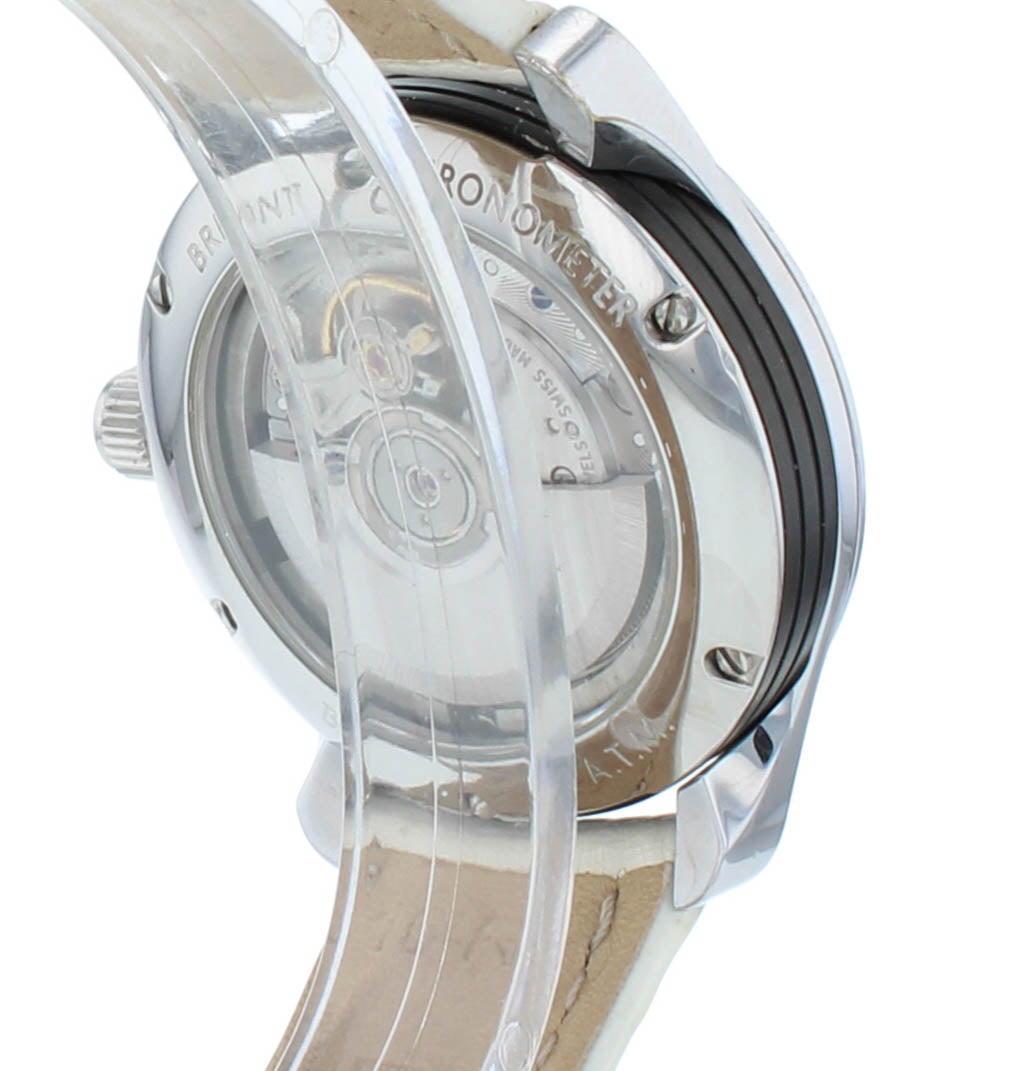 Pre-Owned Bremont Solo 32 White Dial 32mm Auto Ladies Watch SOLO32-LC-WH-R-S yd