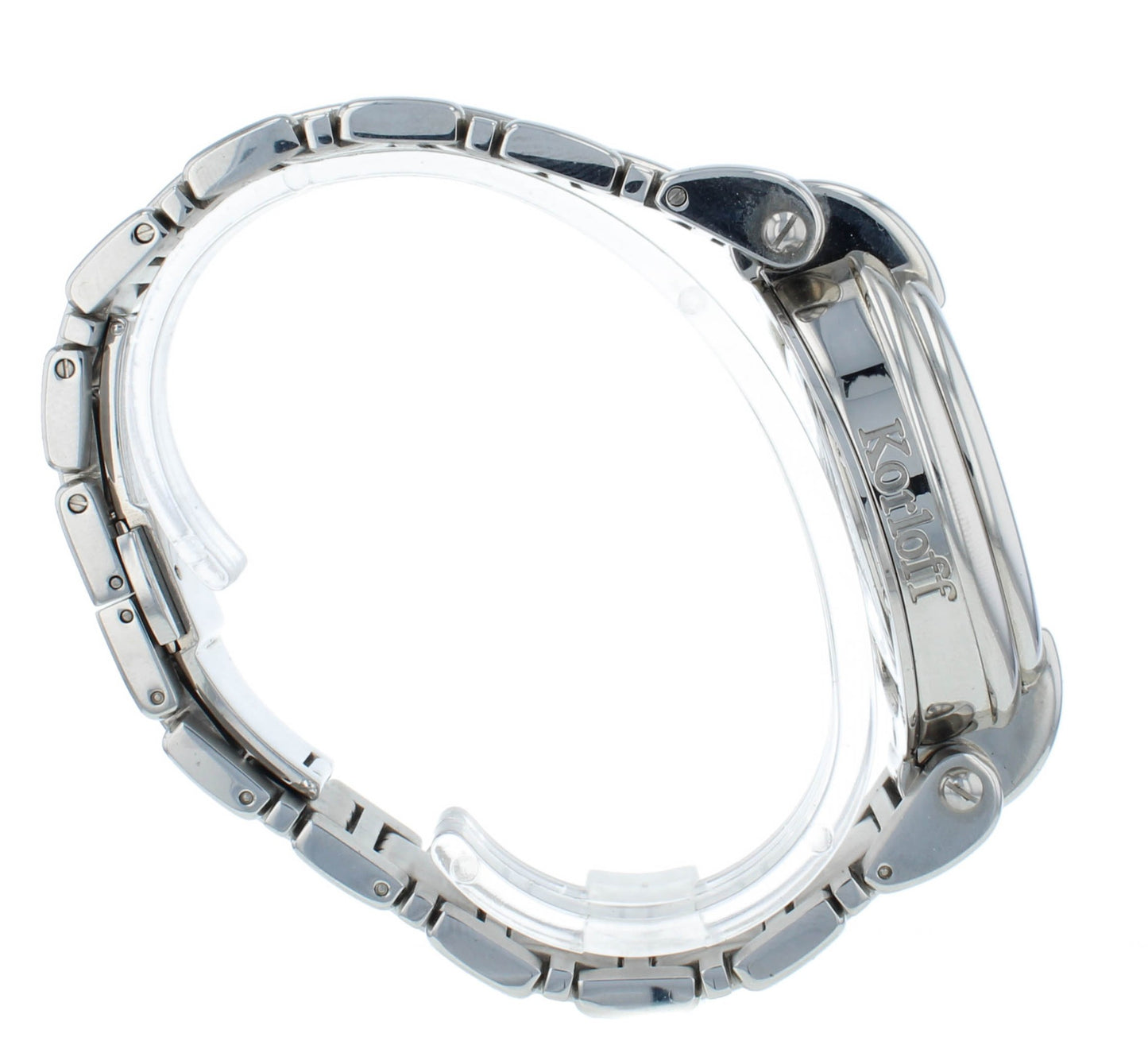 Pre-Owned Korloff GC6BR Chronograph 40mm Quartz Silver Dial Ladies Watch 02017