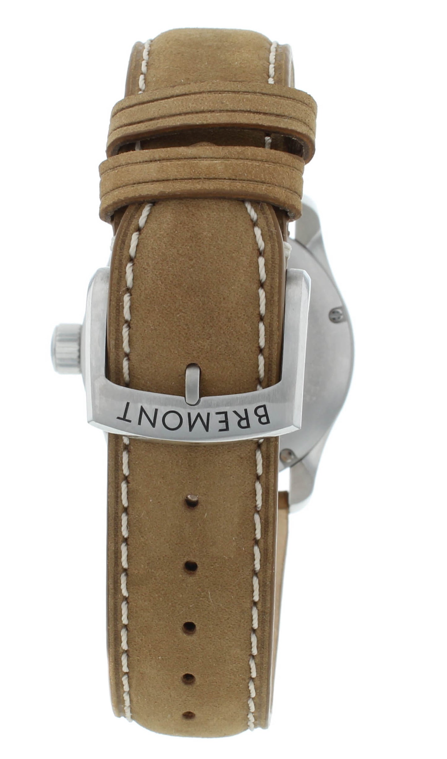 Bremont Solo 37 Stainless Steel White Dial Automatic Mens Watch SOLO37-SI-RG-R-S