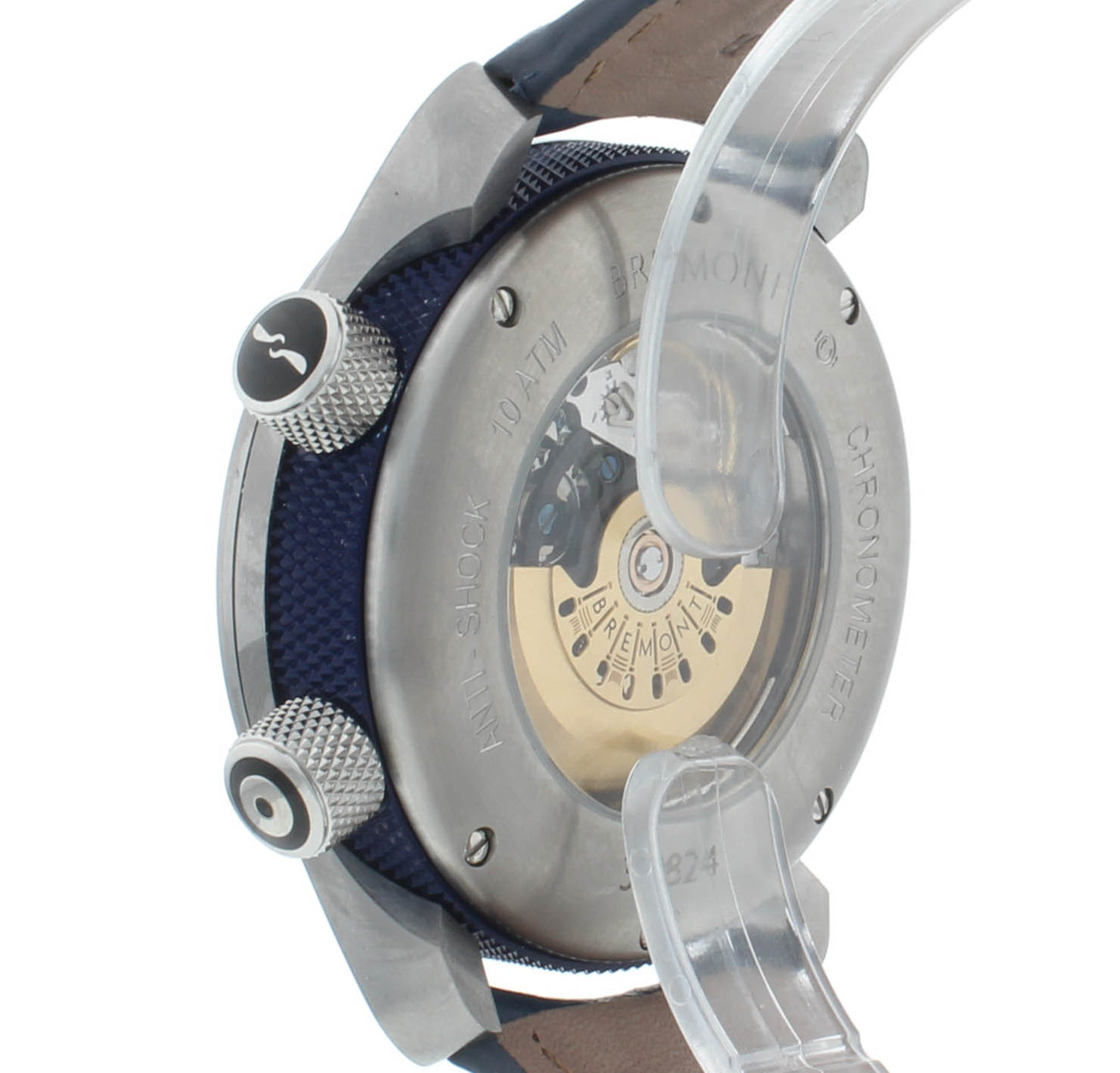Bremont U-2 Chronometer Blue Dial 43mm Automatic Men’s Watch U2-BL-R-S