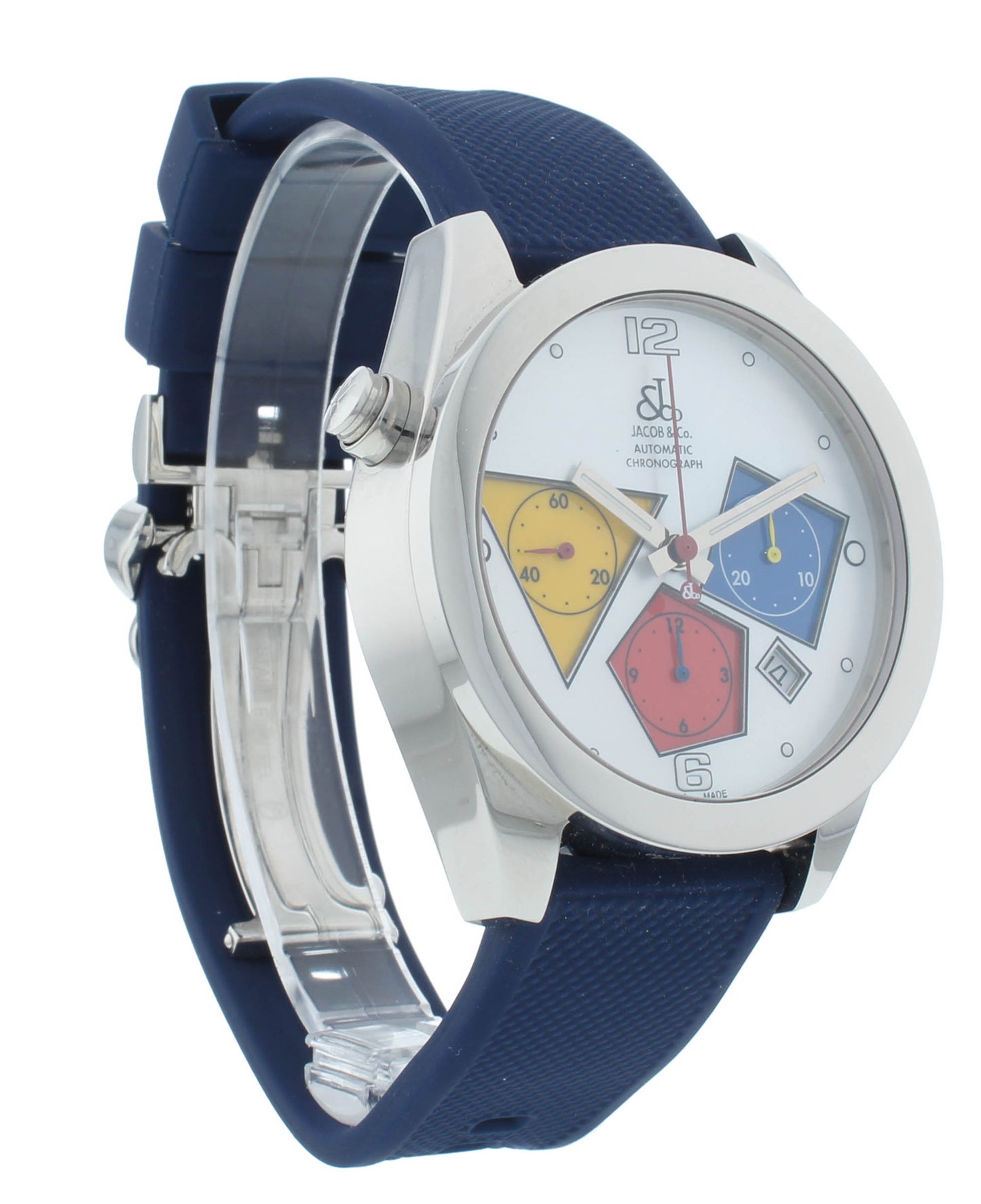 Jacob & Co. Chronograph Stainless Steel MOP Dial 40mm Auto Men’s Watch ACM.11