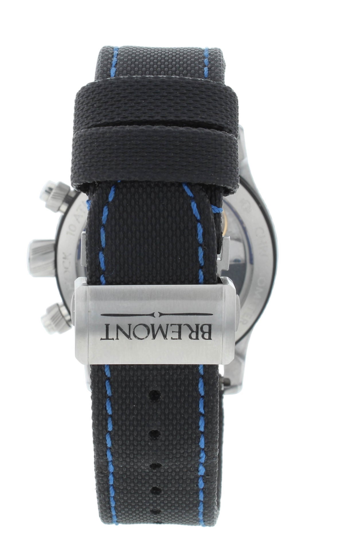 Bremont Boeing 247 Chronograph Black Dial 43mm Automatic Mens Watch BM247-BK-R-S