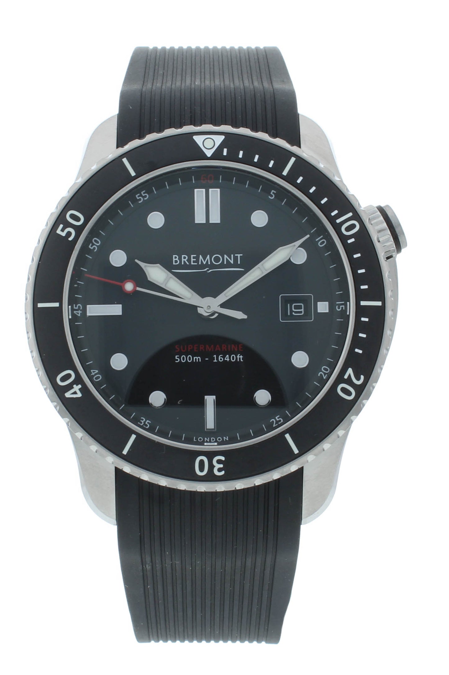 Bremont Supermarine S500 Chronometer 42mm Automatic Men’s Watch S500-BK-2018-R-S