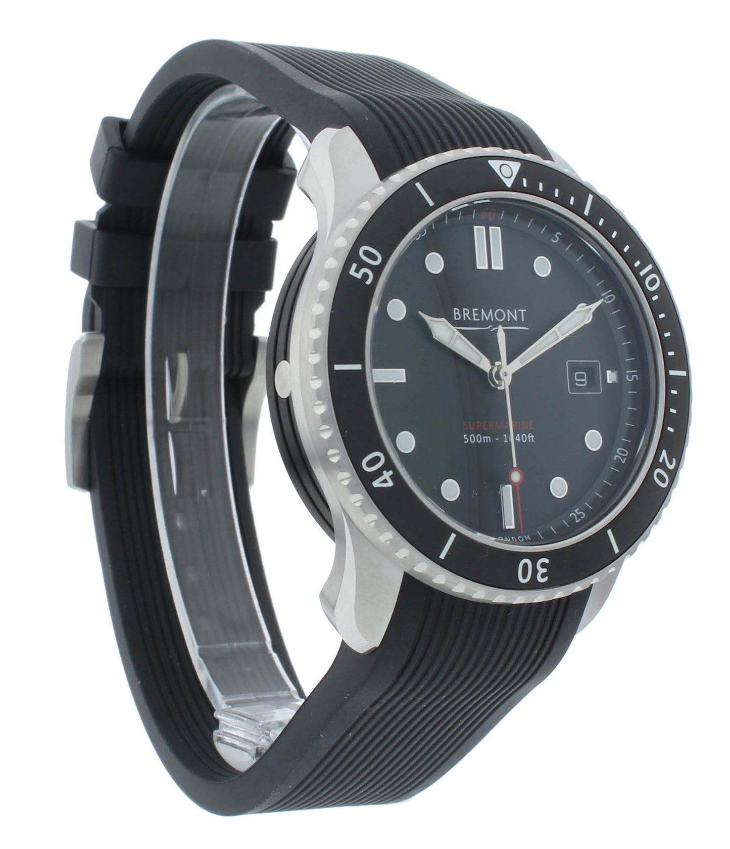 Bremont Supermarine S500 Chronometer 42mm Automatic Men’s Watch S500-BK-2018-R-S