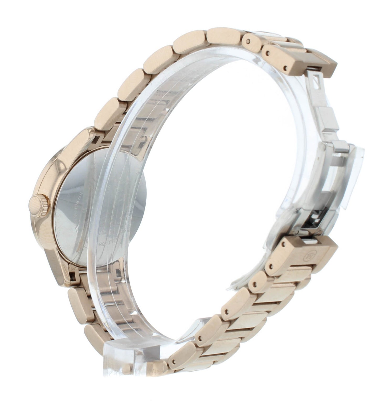 Movado Apria 30mm Quartz Silver Dial Stainless Steel Ladies Watch 607369