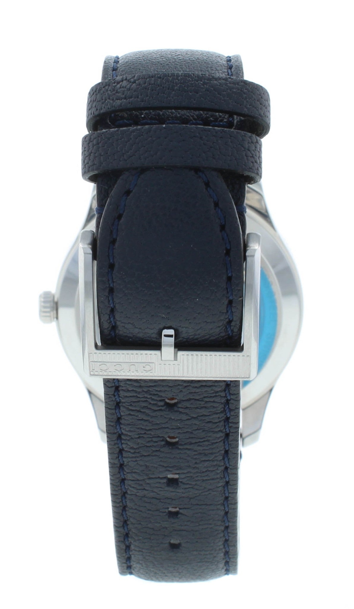 Gucci G-Timeless 40mm Automatic Stainless Steel Blue Dial Men's Watch YA126347
