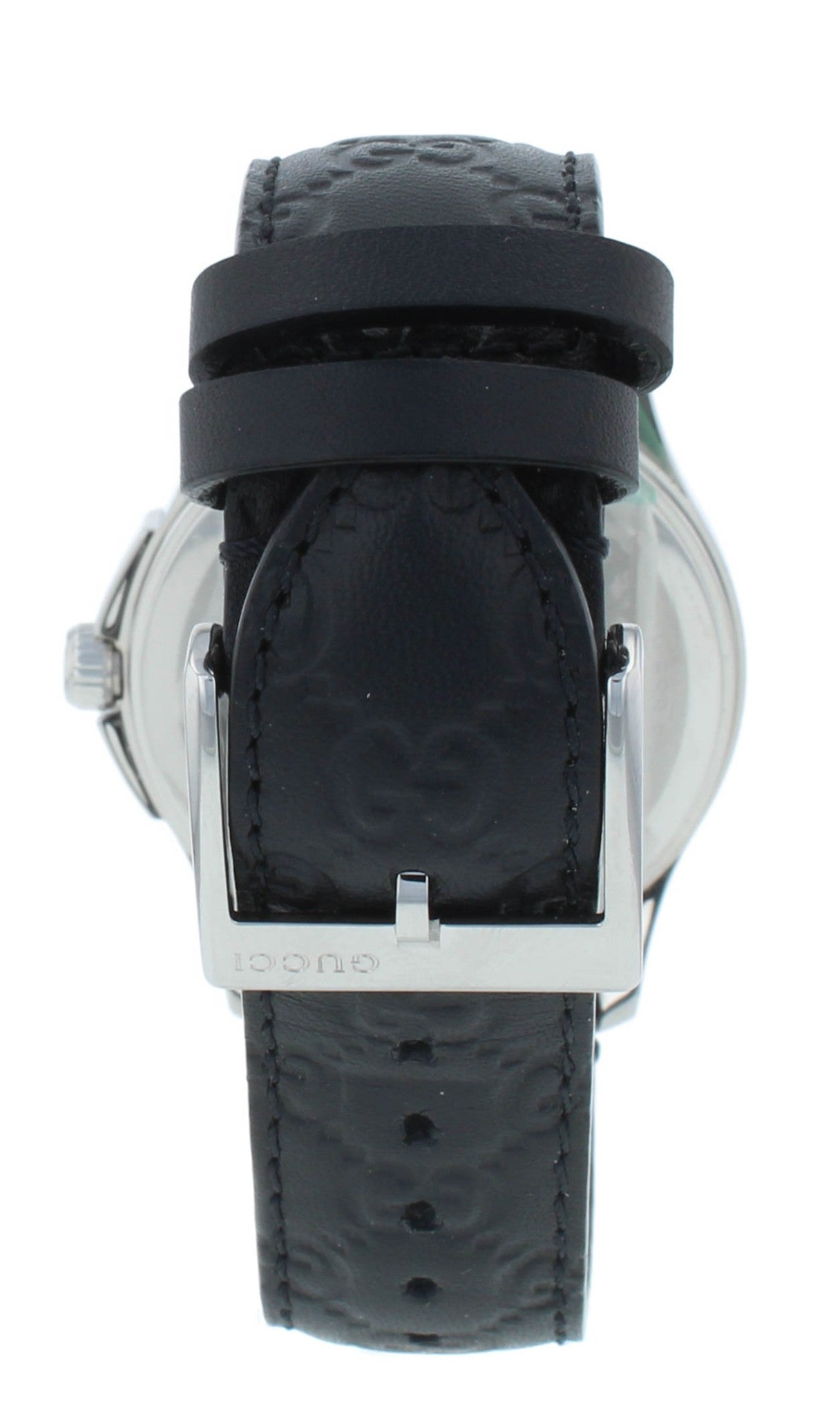 Gucci G-Timeless 38mm Quartz Stainless Steel Black Dial Men's Watch YA1264031