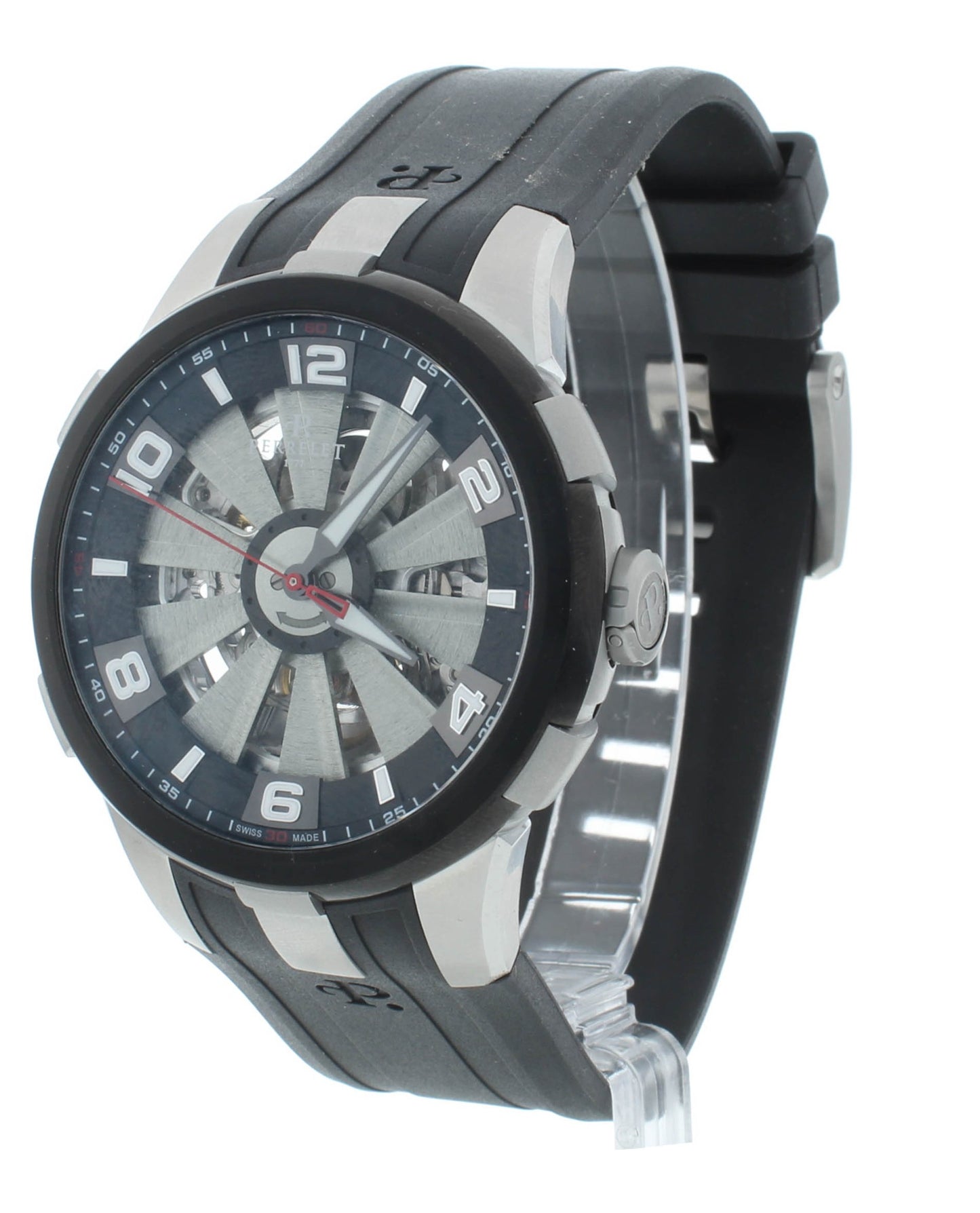 Perrelet Turbine Skeleton 44mm In-House Movement Automatic Men’s Watch A1082/1
