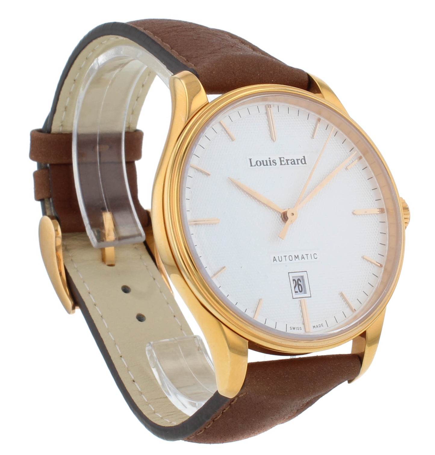 Louis Erard Heritage 41mm Automatic Silver Dial Men's Watch 69287PR31.BVR01