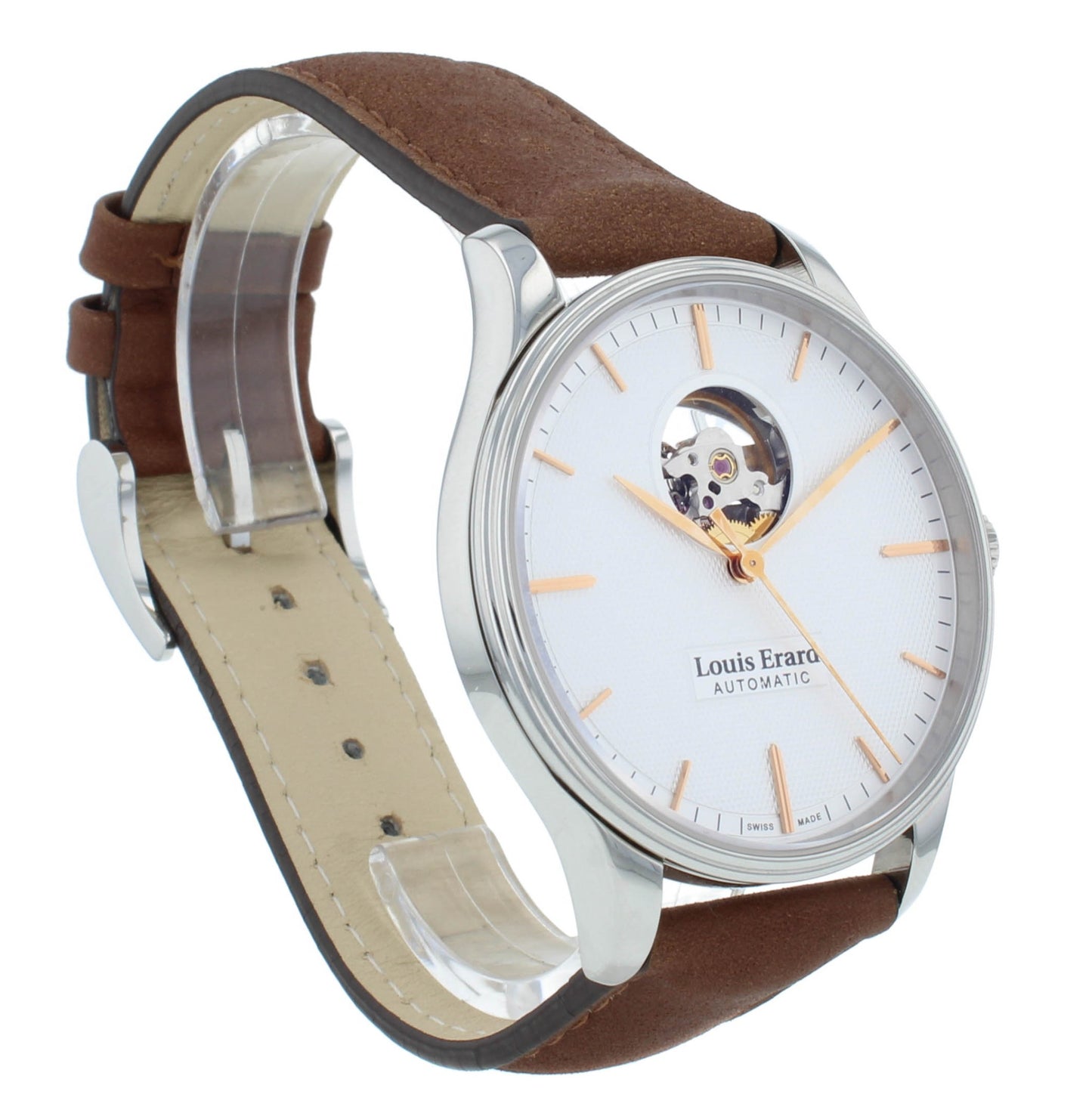 Louis Erard Heritage Silver Dial 41mm Automatic Men's Watch 60287AA51.BVA01