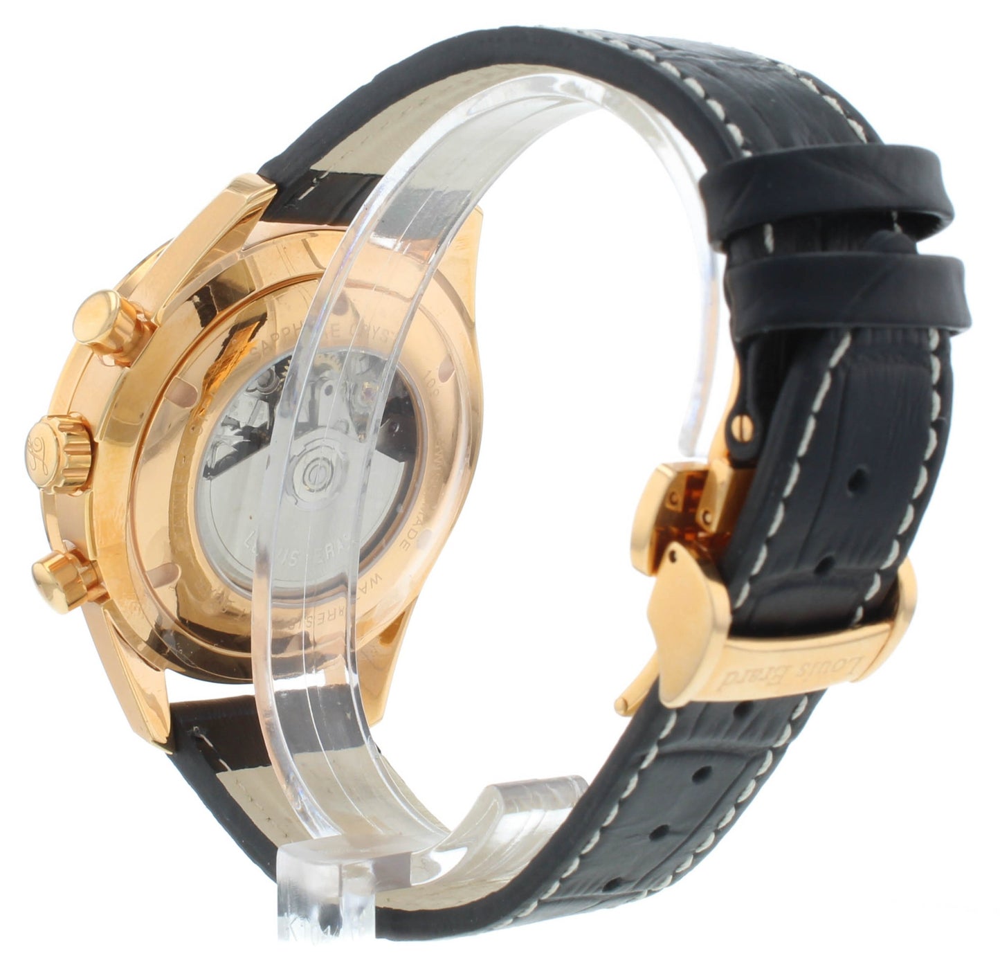 Louis Erard Sportive 44mm Chrono Black Dial Auto Men's Watch 78109PR12.BDCR152
