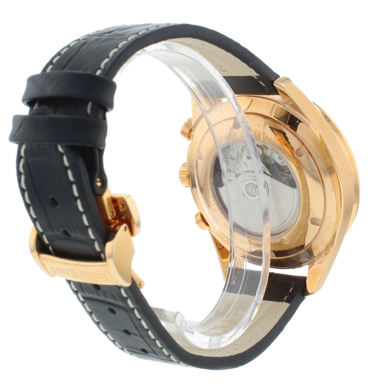 Louis Erard Sportive 44mm Chrono Black Dial Auto Men's Watch 78109PR12.BDCR152