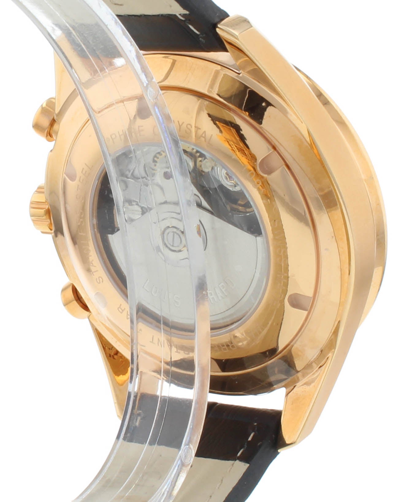 Louis Erard Sportive 44mm Chrono Black Dial Auto Men's Watch 78109PR12.BDCR152