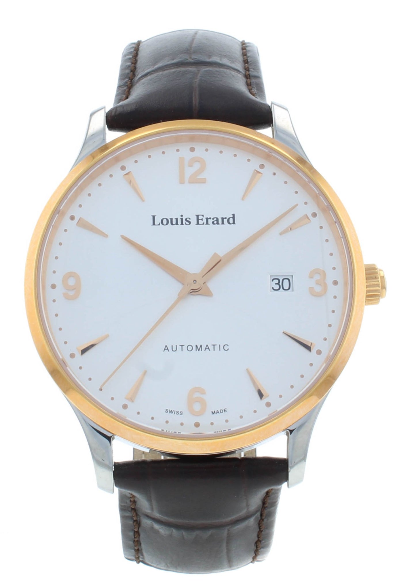 Louis Erard Heritage 40mm Silver Dial Automatic Men's Watch 69219AB11.BDC80