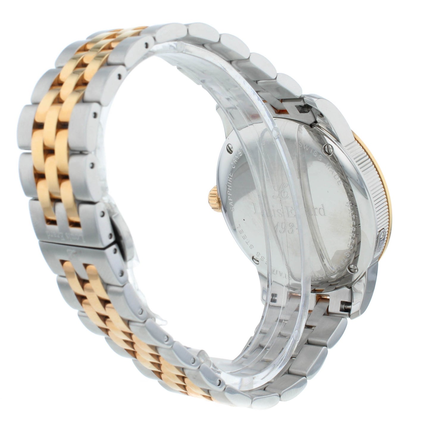 Louis Erard Heritage 42mm Two-Tone Moon Phase Quartz Men's Watch 14910AB11.BMA40