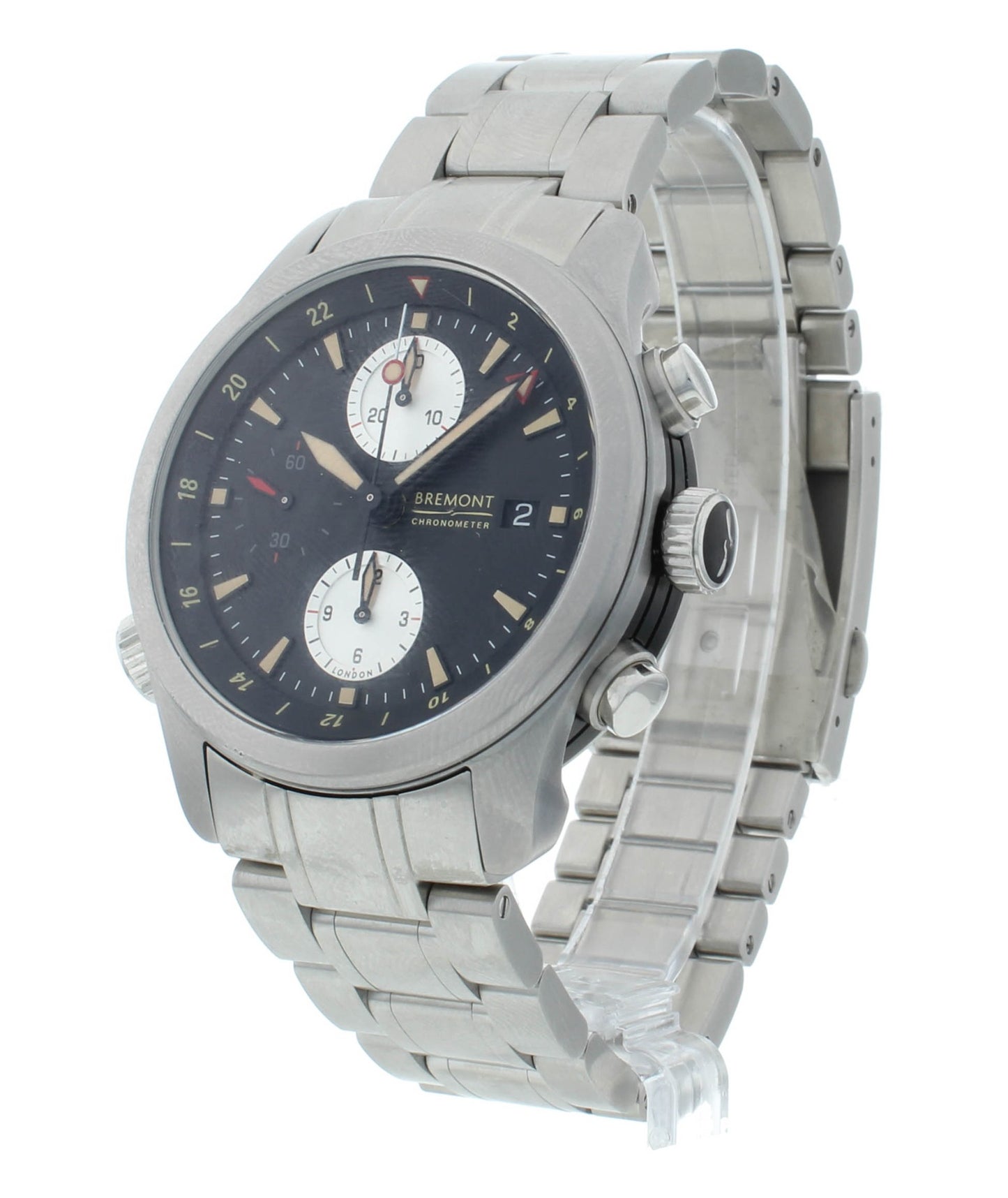 Bremont ALT 1 Zulu 43mm Automatic Black Dial Chronograph Men's Watch ALT1-ZT-51