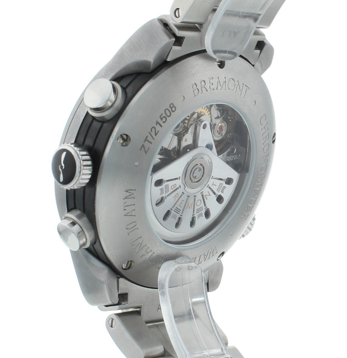 Bremont ALT 1 Zulu 43mm Automatic Black Dial Chronograph Men's Watch ALT1-ZT-51