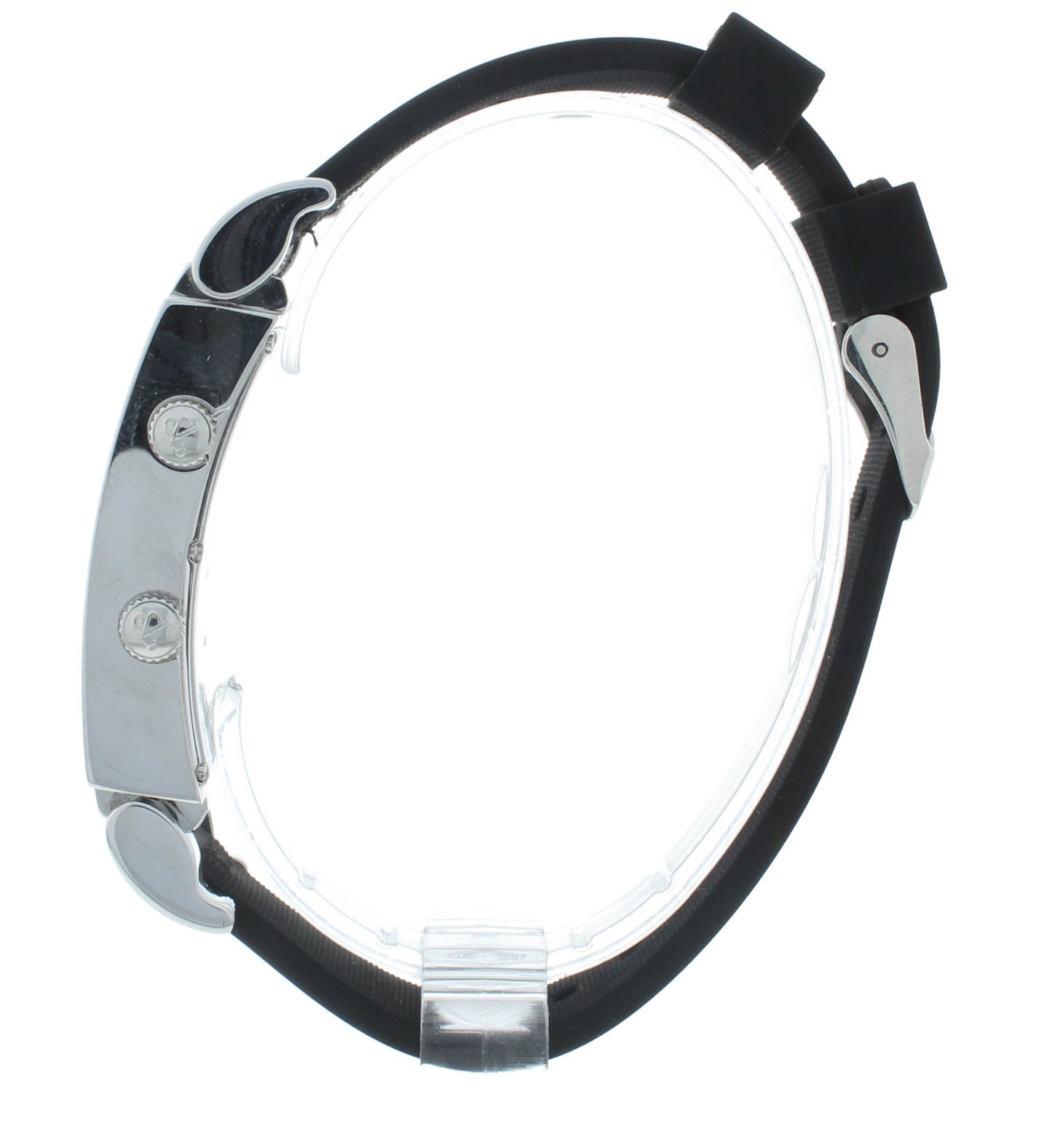 Jacob & Co. Angel Two-Time Zone Red MOP Dial Stainless Steel Quartz Watch