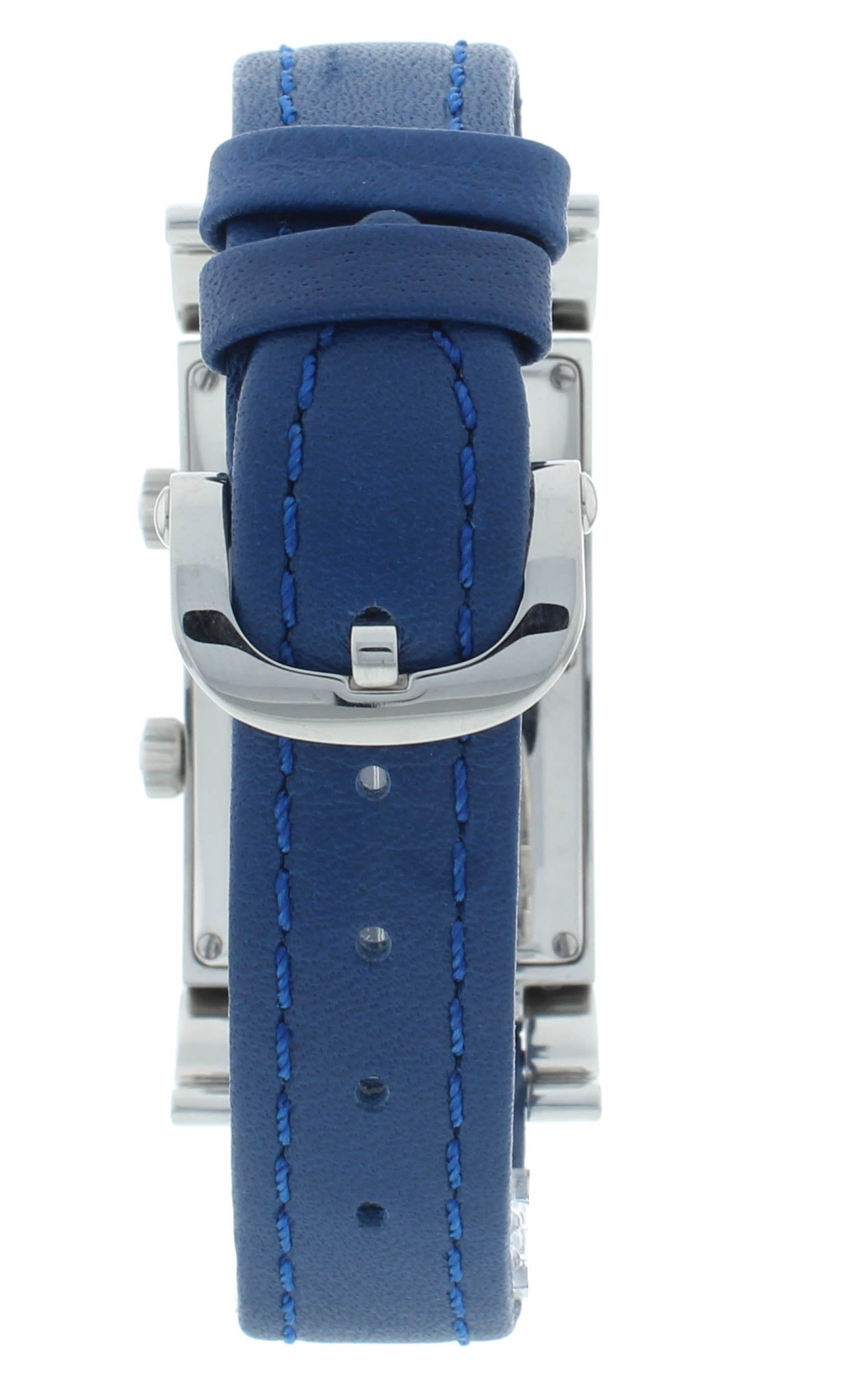 Jacob & Co. Angel Two-Time Zone Blue Dial & Strap Stainless Steel Quartz Watch